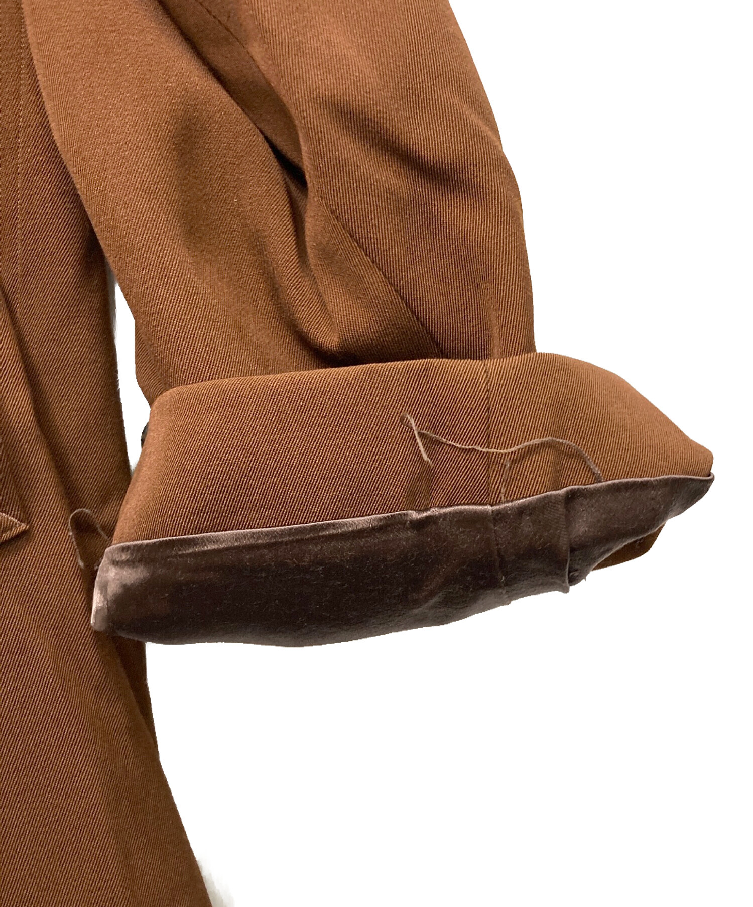 中古・古着通販】unfil (アンフィル) ウールギャバジンバルマカーン