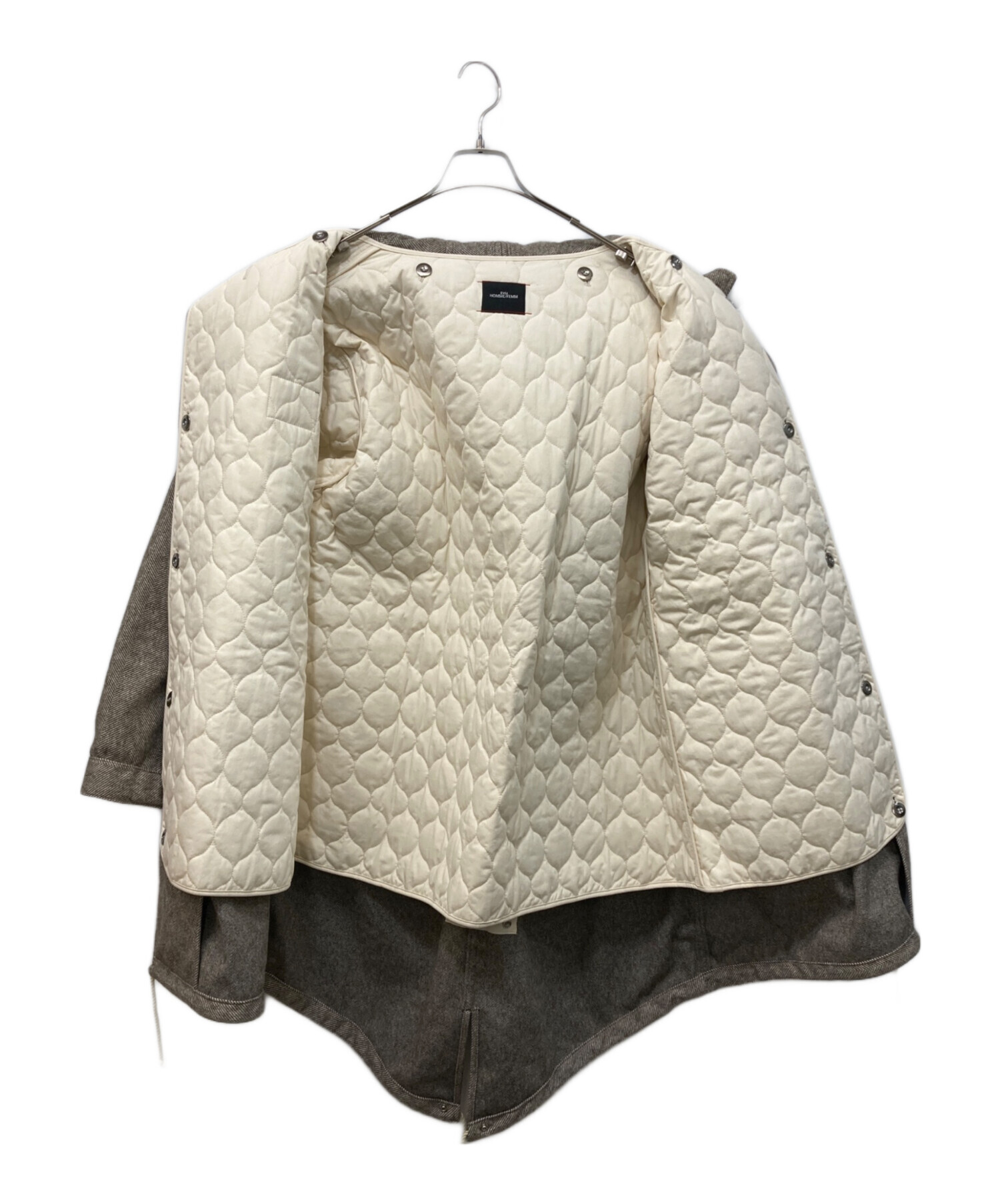 中古・古着通販】SYU.HOMME/FEMM (シュウオムフェム) モッズコート