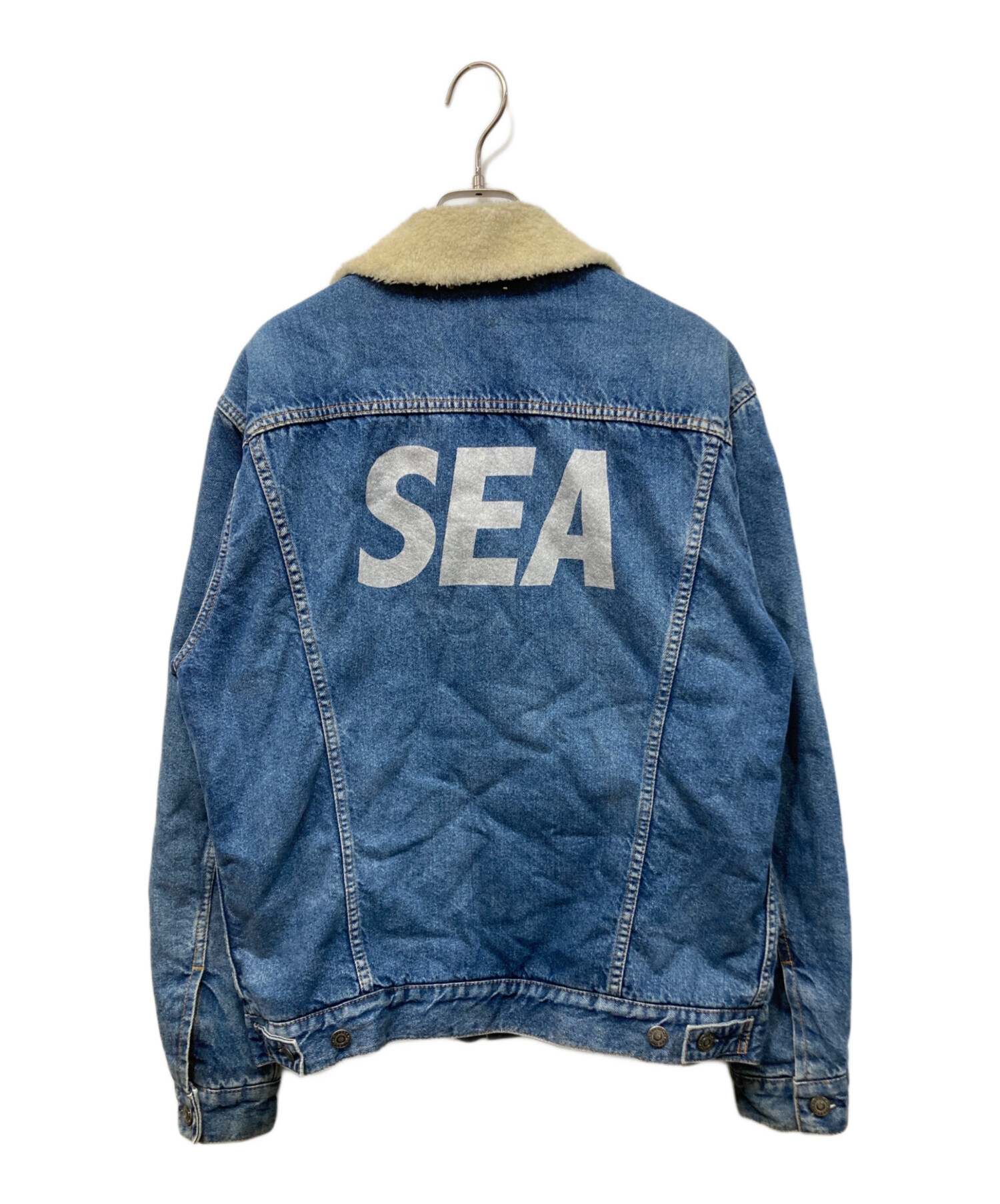 WINDANDSEA minedenim ボアジャケット サイズ3(L) 中古・古着通販】MINEDENIM (マインデニム) WIND AND SEA (ウィン