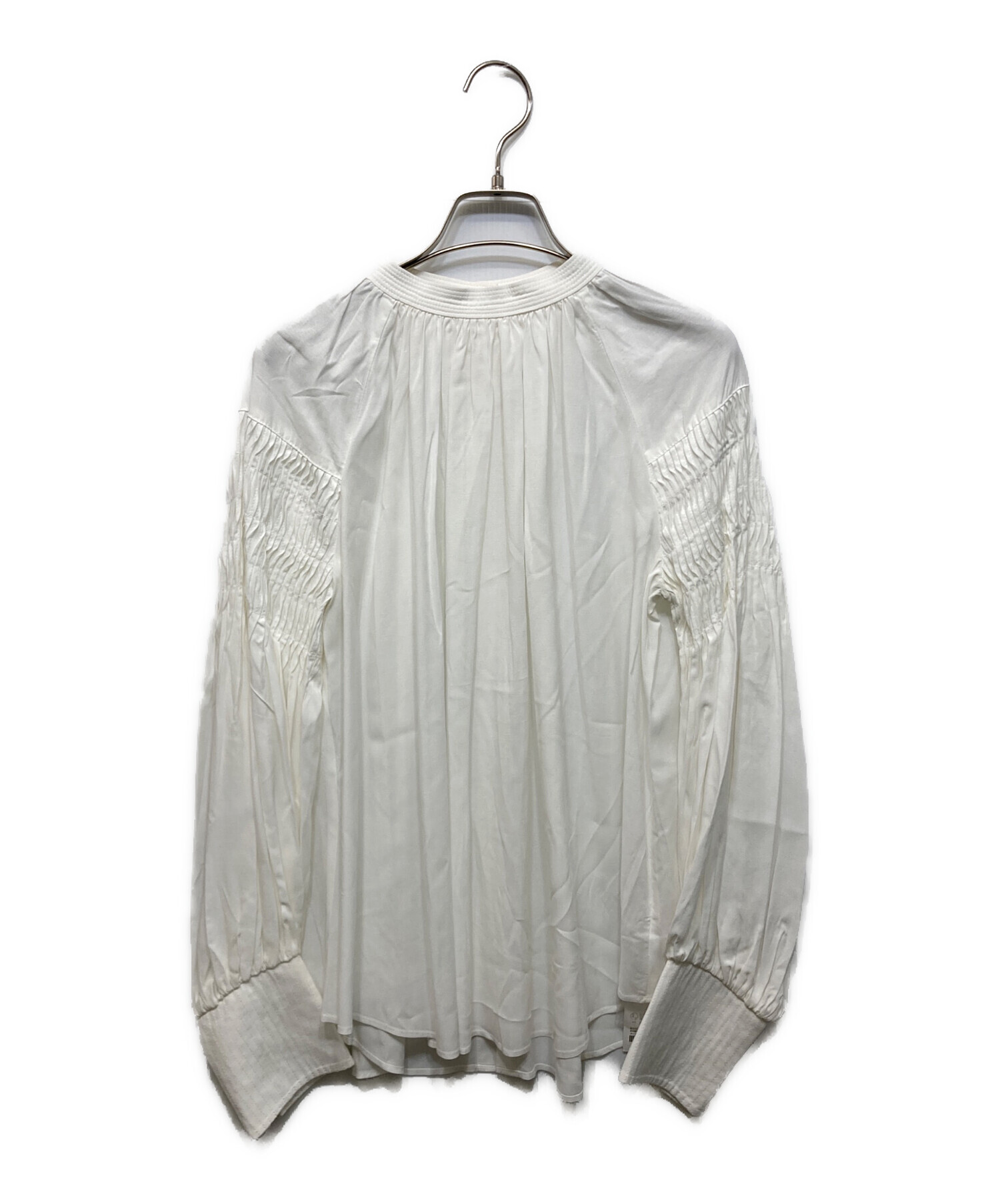 中古・古着通販】CASA FLINE (カーサフライン) タックスリーブブラウス 