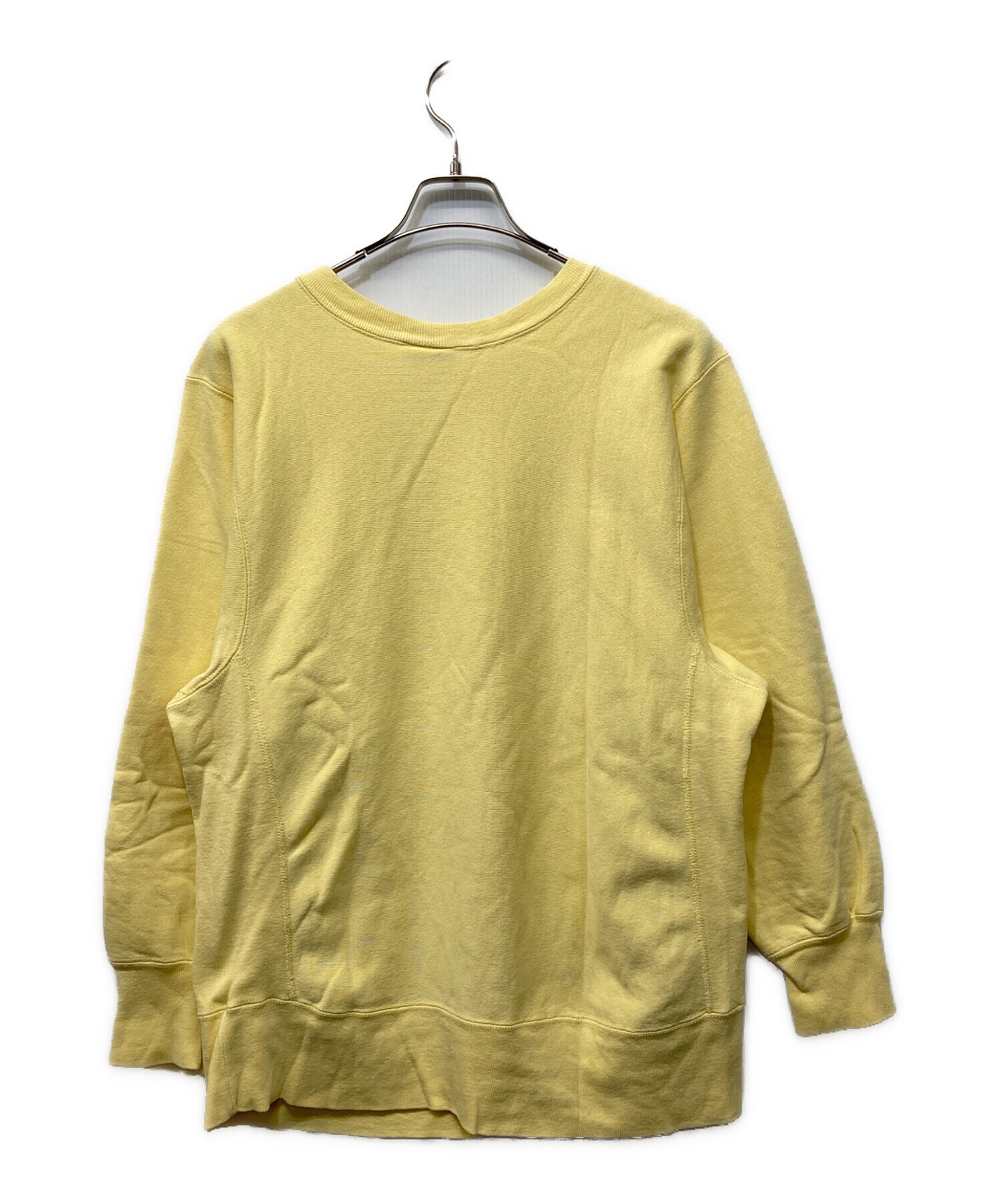 美品 レアカラー カラシ イエロー 80's チャンピオン リバースウィーブ 中古・古着通販】Champion (チャンピオン) 80'S 目無しリバース