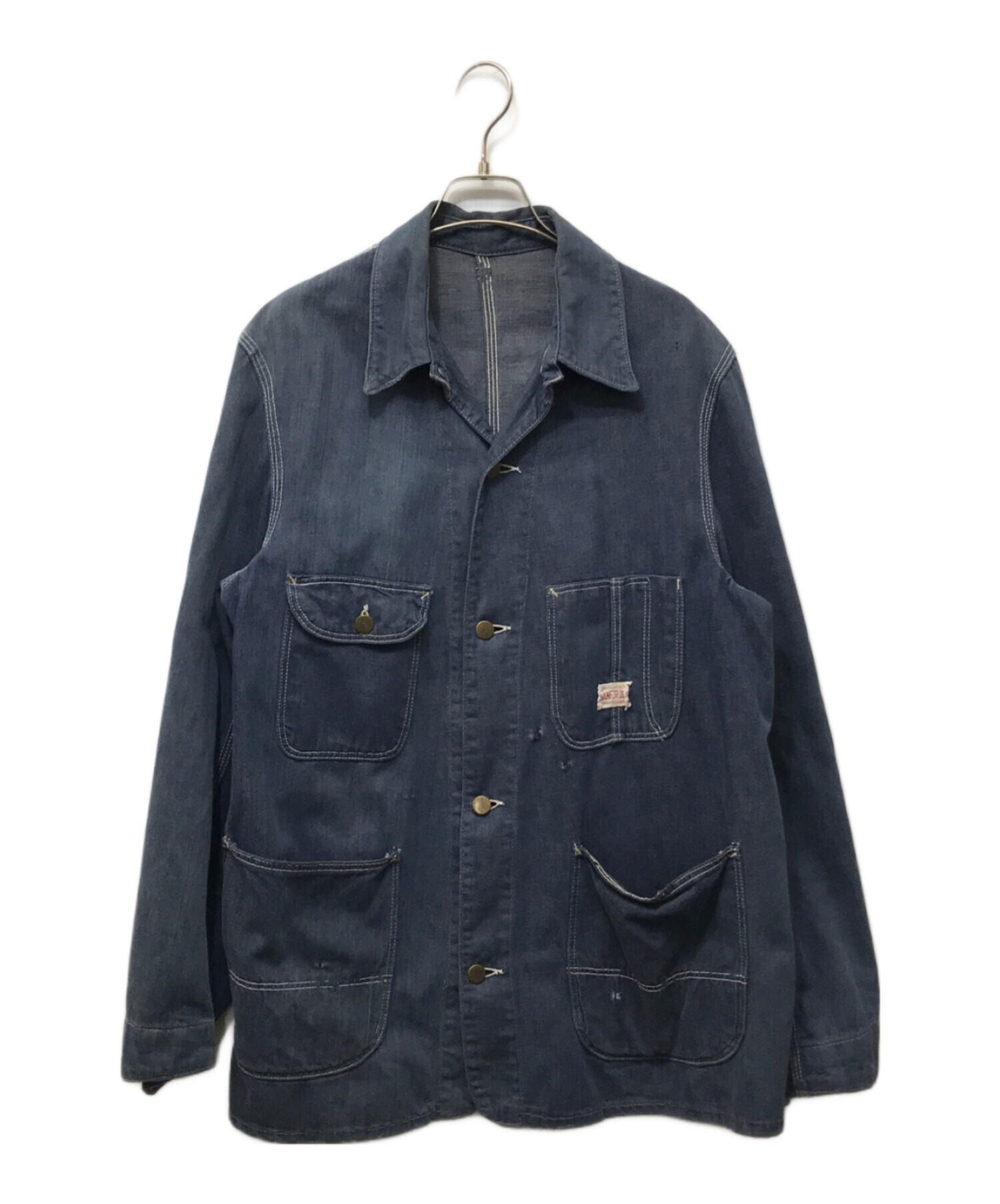 la faisan デッドストック 48 ネイビー カバーオール la faisan デッド