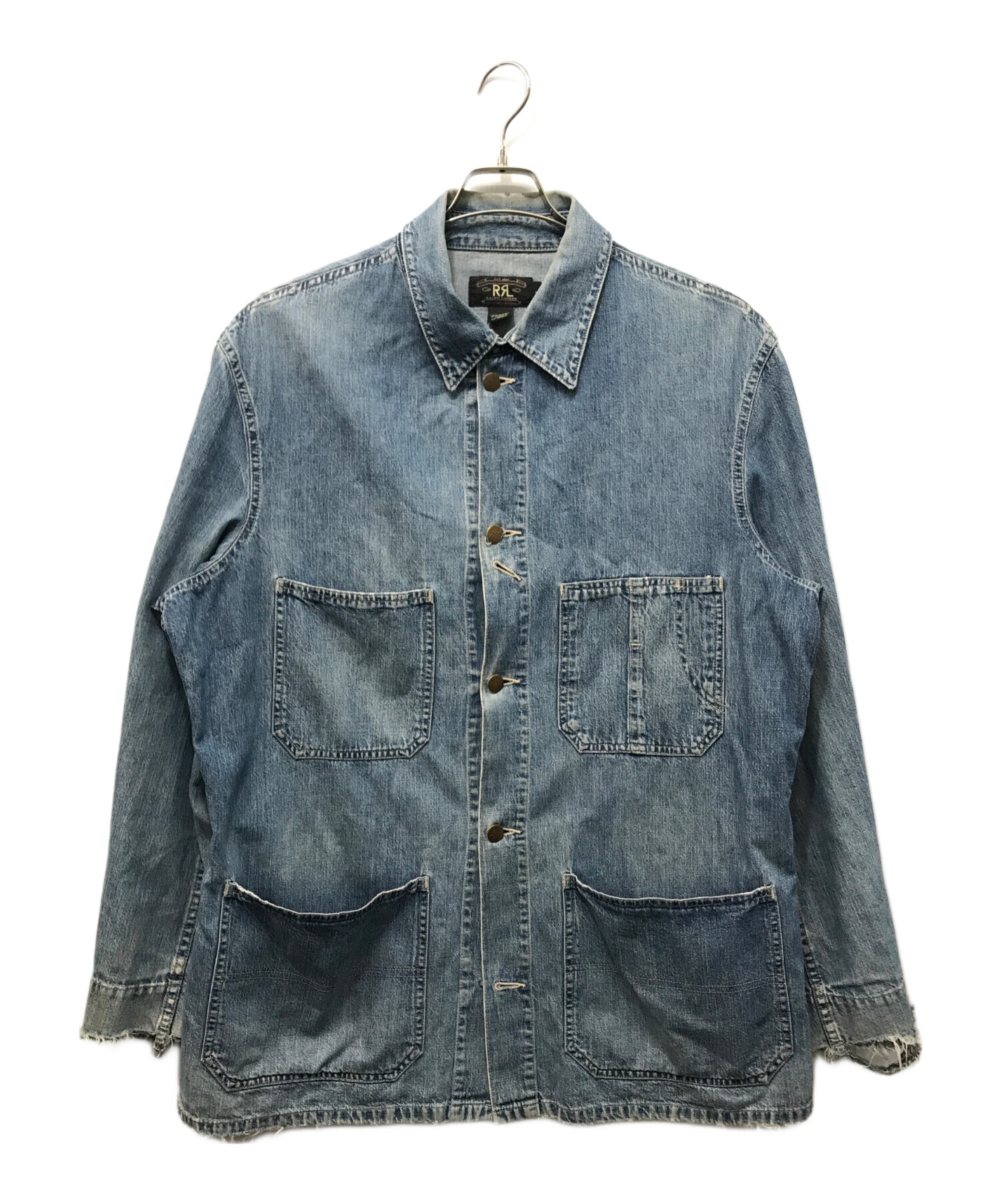 中古・古着通販】RRL (ダブルアールエル) デニムカバーオール ブルー