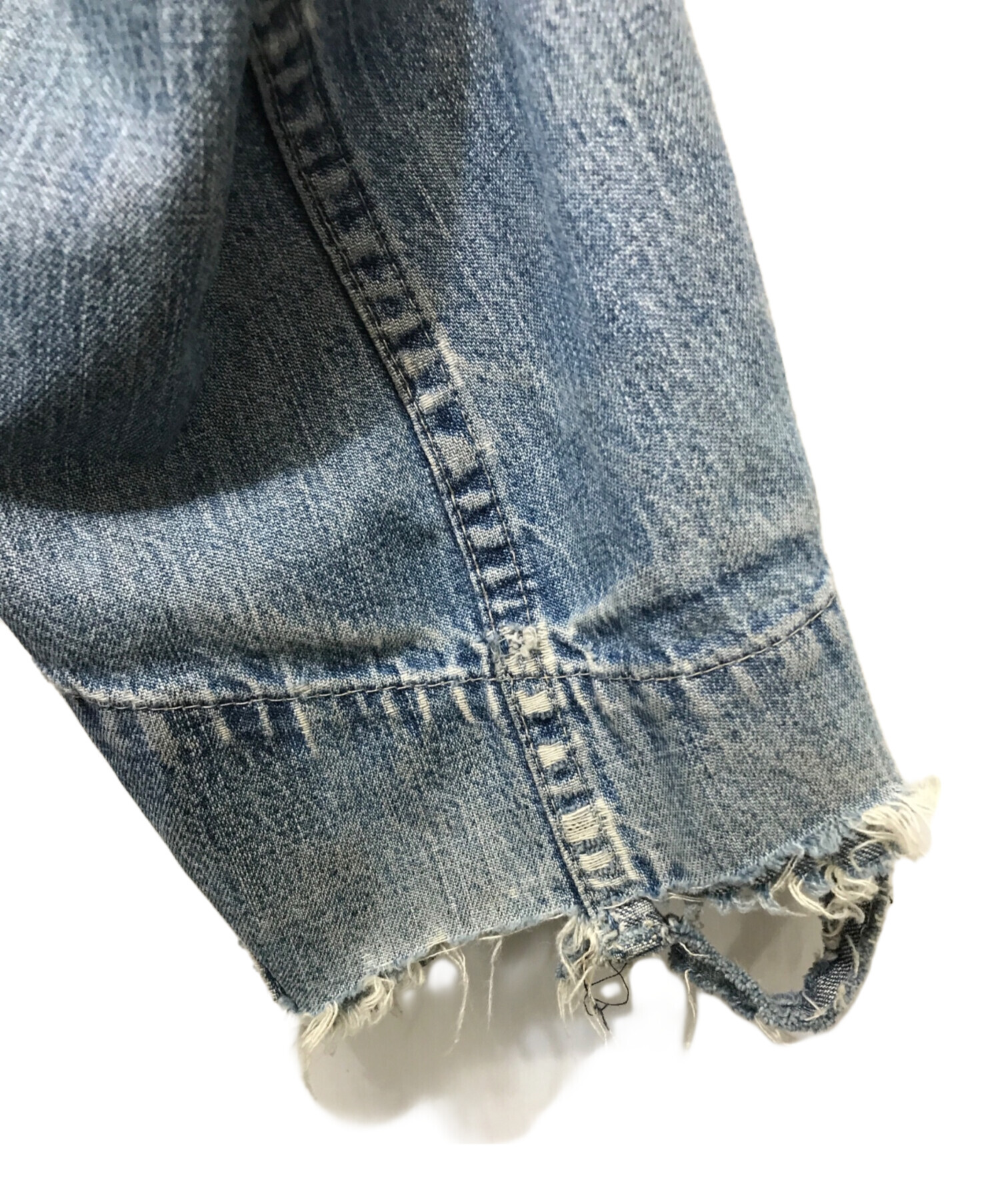 中古・古着通販】RRL (ダブルアールエル) デニムカバーオール ブルー