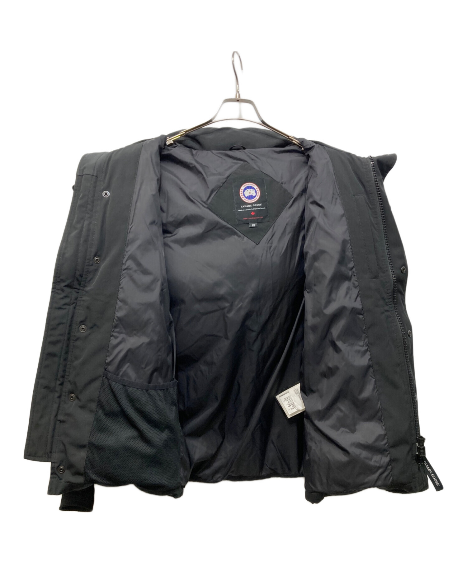 中古・古着通販】CANADA GOOSE (カナダグース) WYNDHAM PARKA ブラック