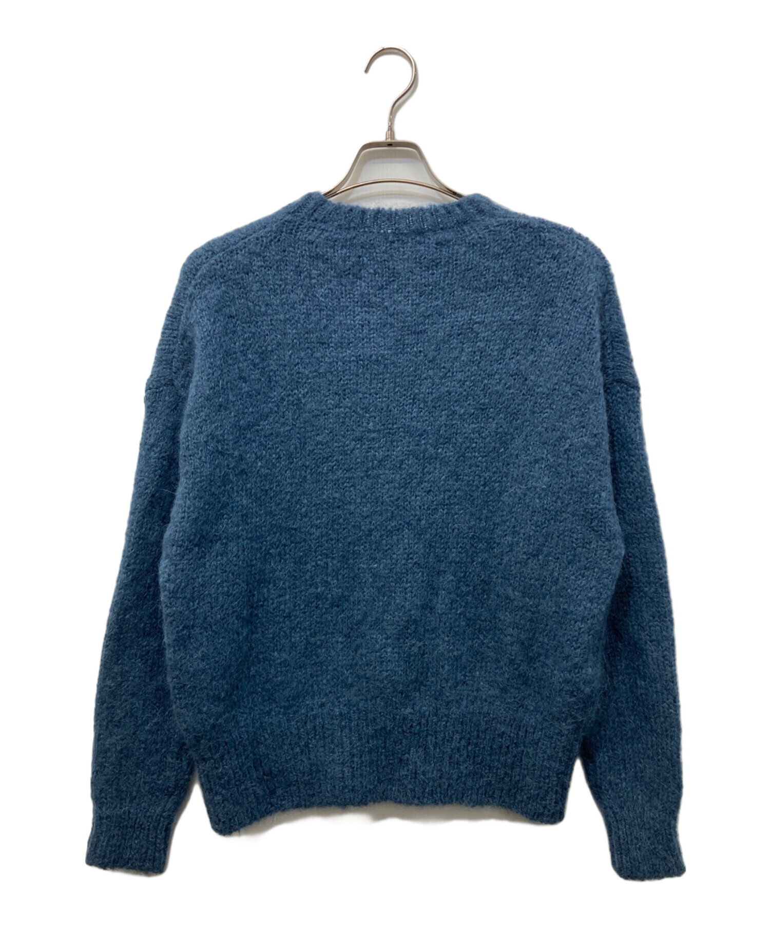中古・古着通販】ATON (エイトン) MOHAIR SHAGG クルーネックセーター 