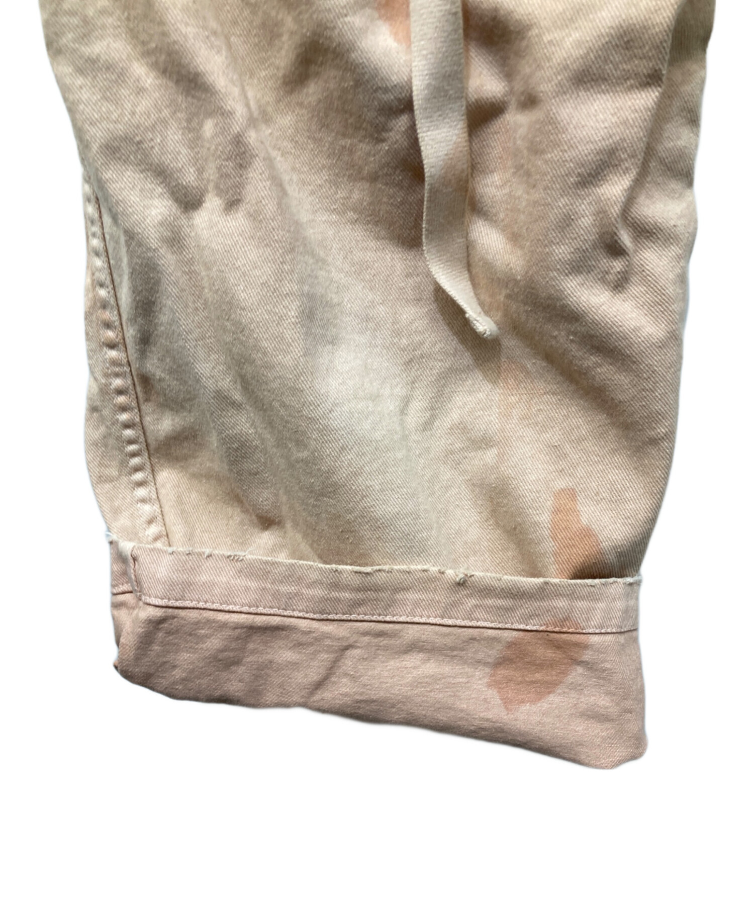 Dairiku 22ss Wide Cargo Pants サーモンピンク DAIRIKU（ダイリク）の「DAIRIKU Wide Cargo Pants（）」 - WEAR