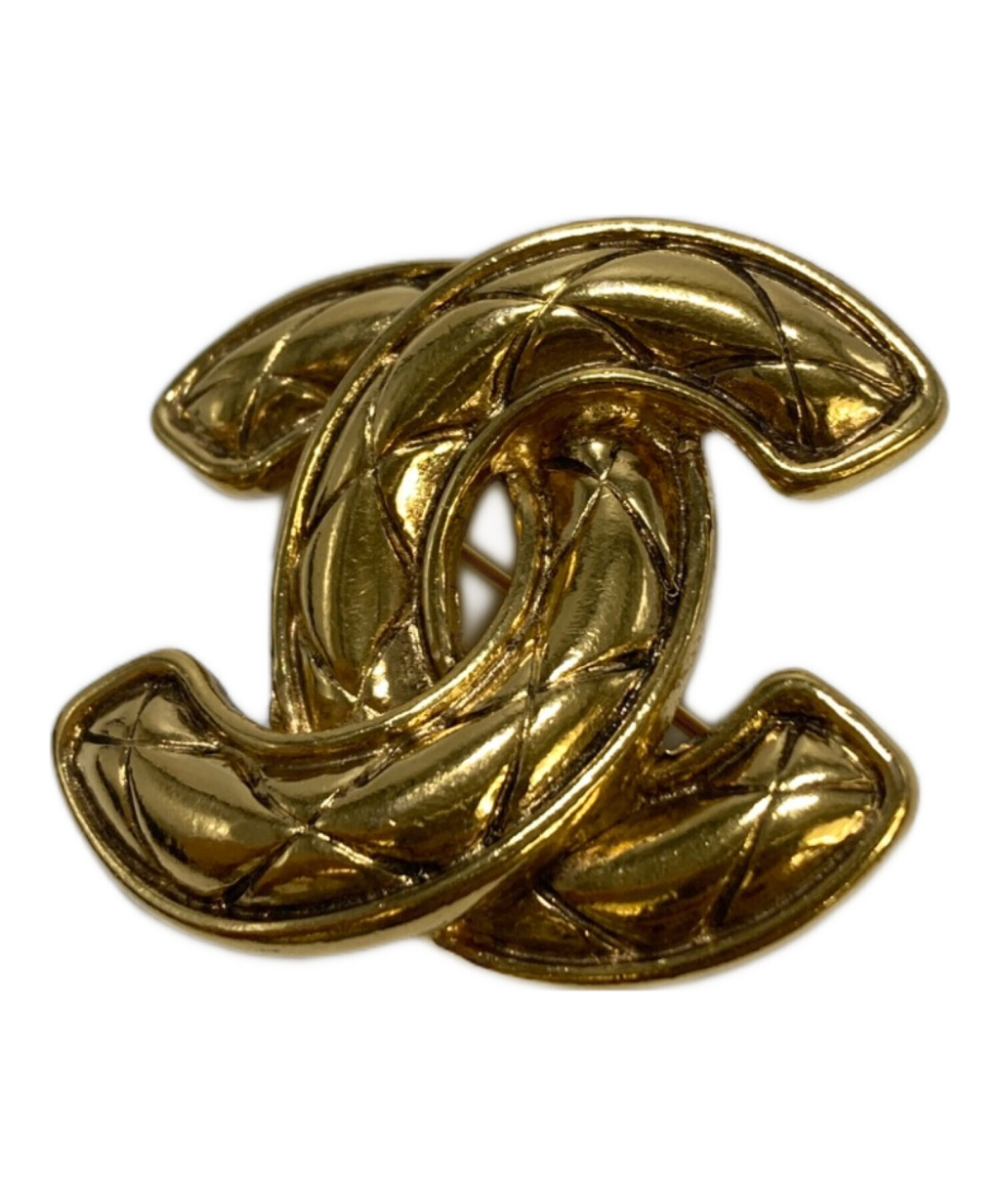 中古・古着通販】CHANEL (シャネル) マトラッセ ココマークピン 