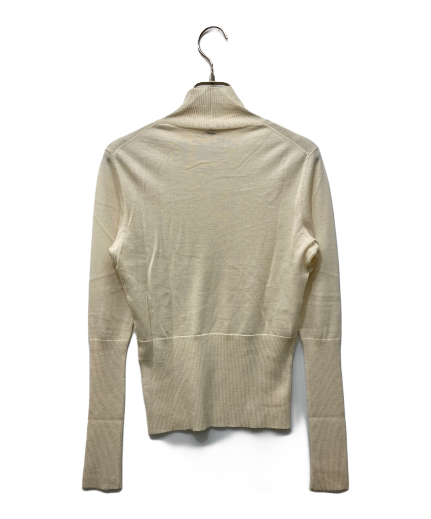 中古・古着通販】HERMES (エルメス) ロングリブカシミヤハイネック