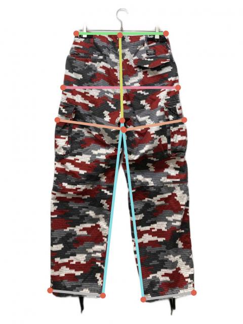 中古・古着通販】Supreme (シュプリーム) ロゴカモフラカーゴパンツ