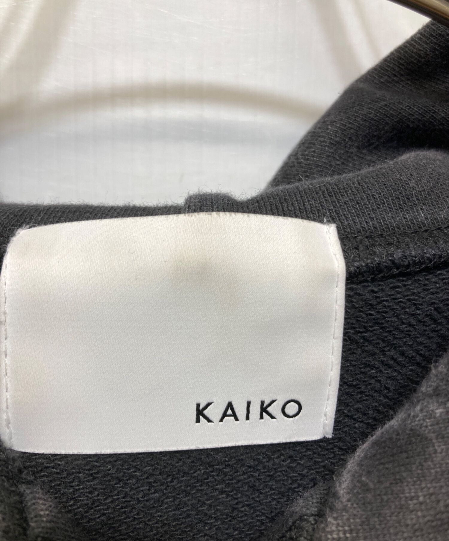 中古・古着通販】kaiko (カイコー) DOUBLE ZIP PARKA グレー サイズ
