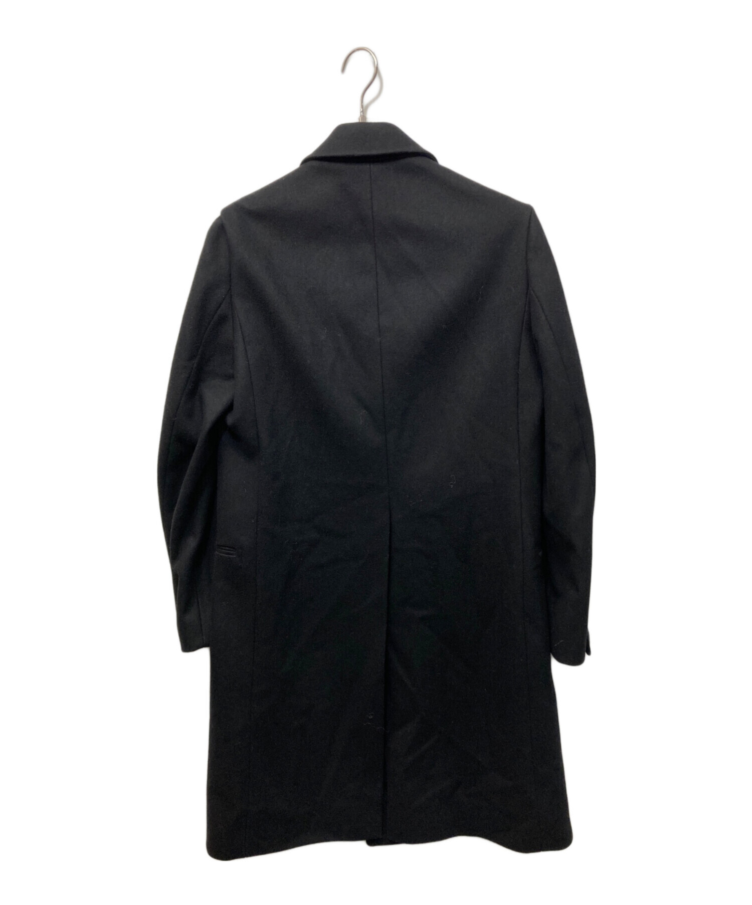 中古・古着通販】CARVEN (カルヴェン) メルトンダブルコート ブラック 