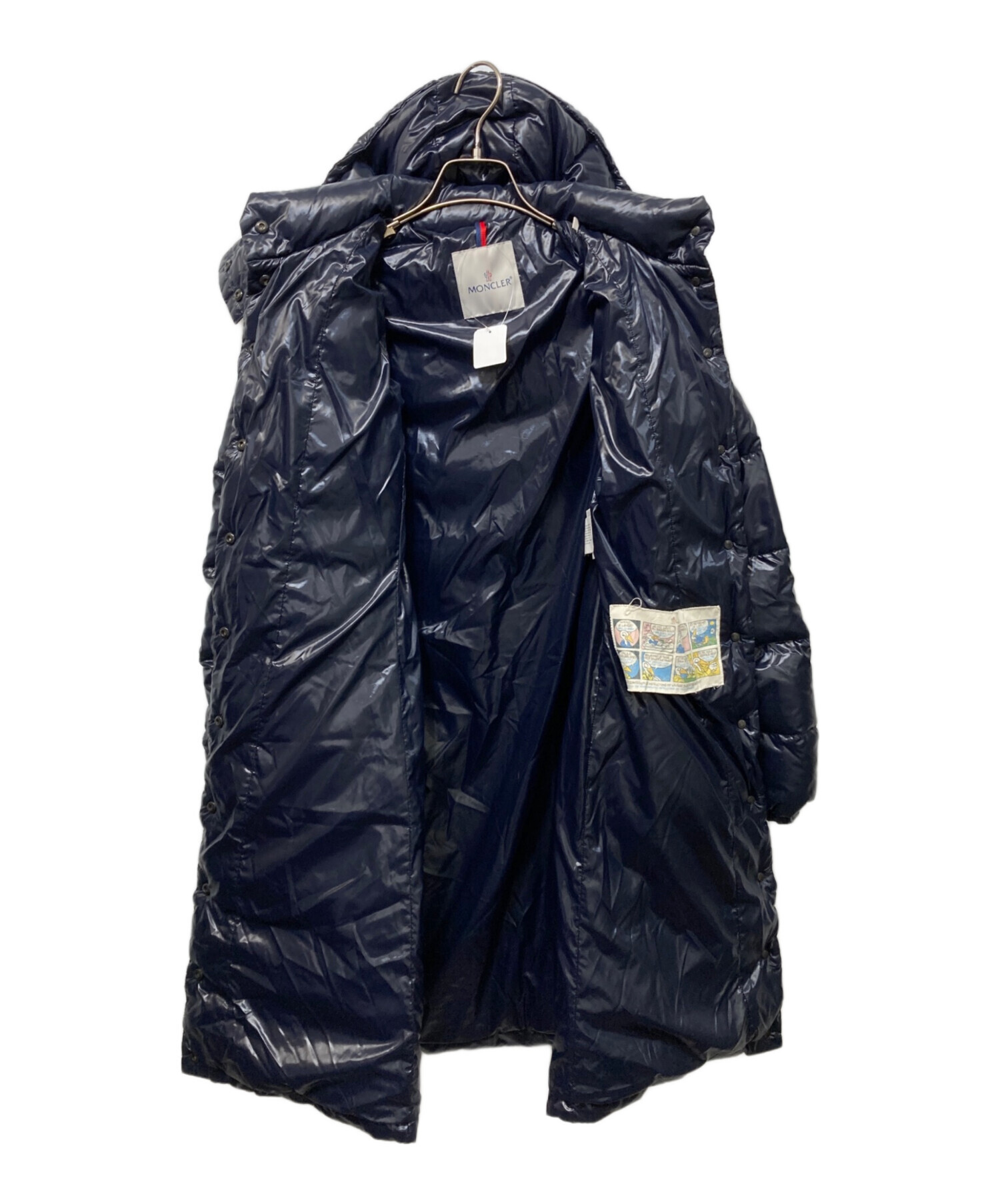 中古・古着通販】MONCLER (モンクレール) MEINA ダウンコート ネイビー