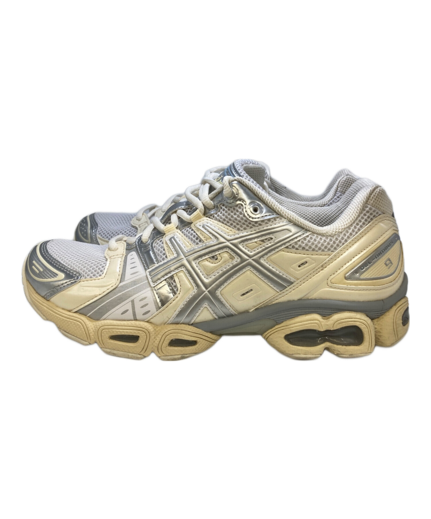 中古・古着通販】asics (アシックス) GEL-NIMBUS 9 グレー サイズ:27.5