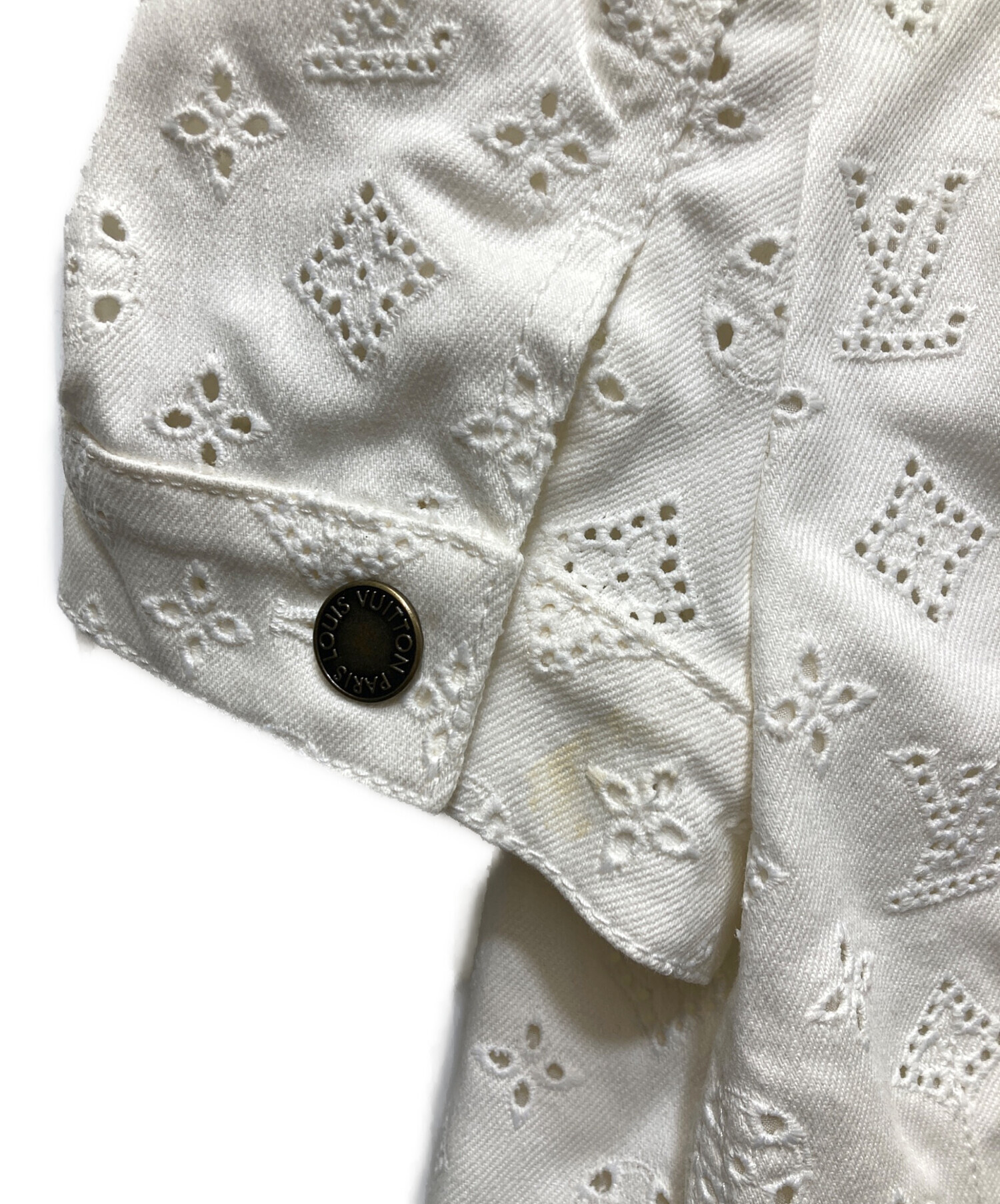 中古・古着通販】LOUIS VUITTON (ルイ ヴィトン) モノグラムフリル半袖