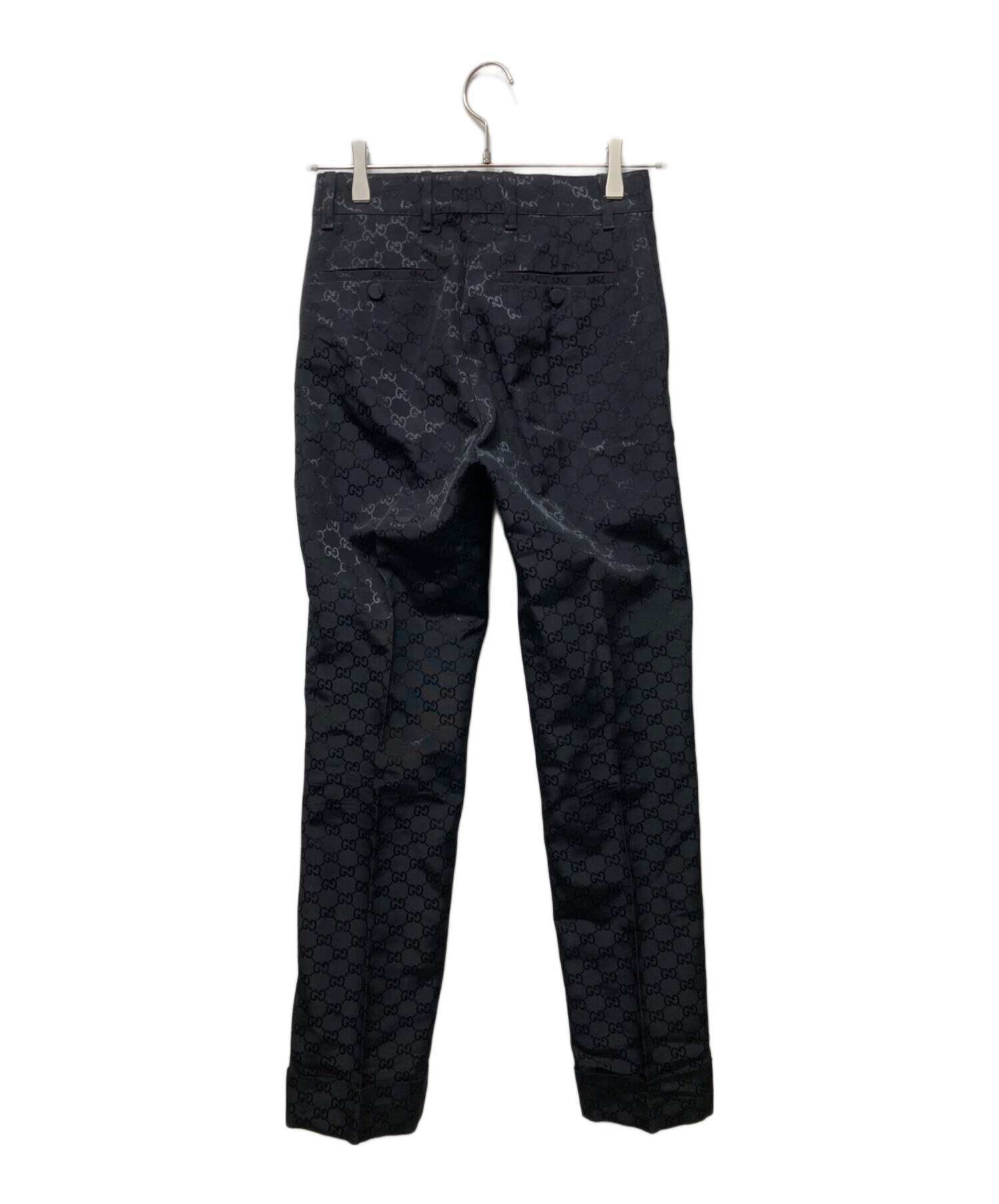 中古・古着通販】GUCCI (グッチ) ライトGGキャンバススラックス 