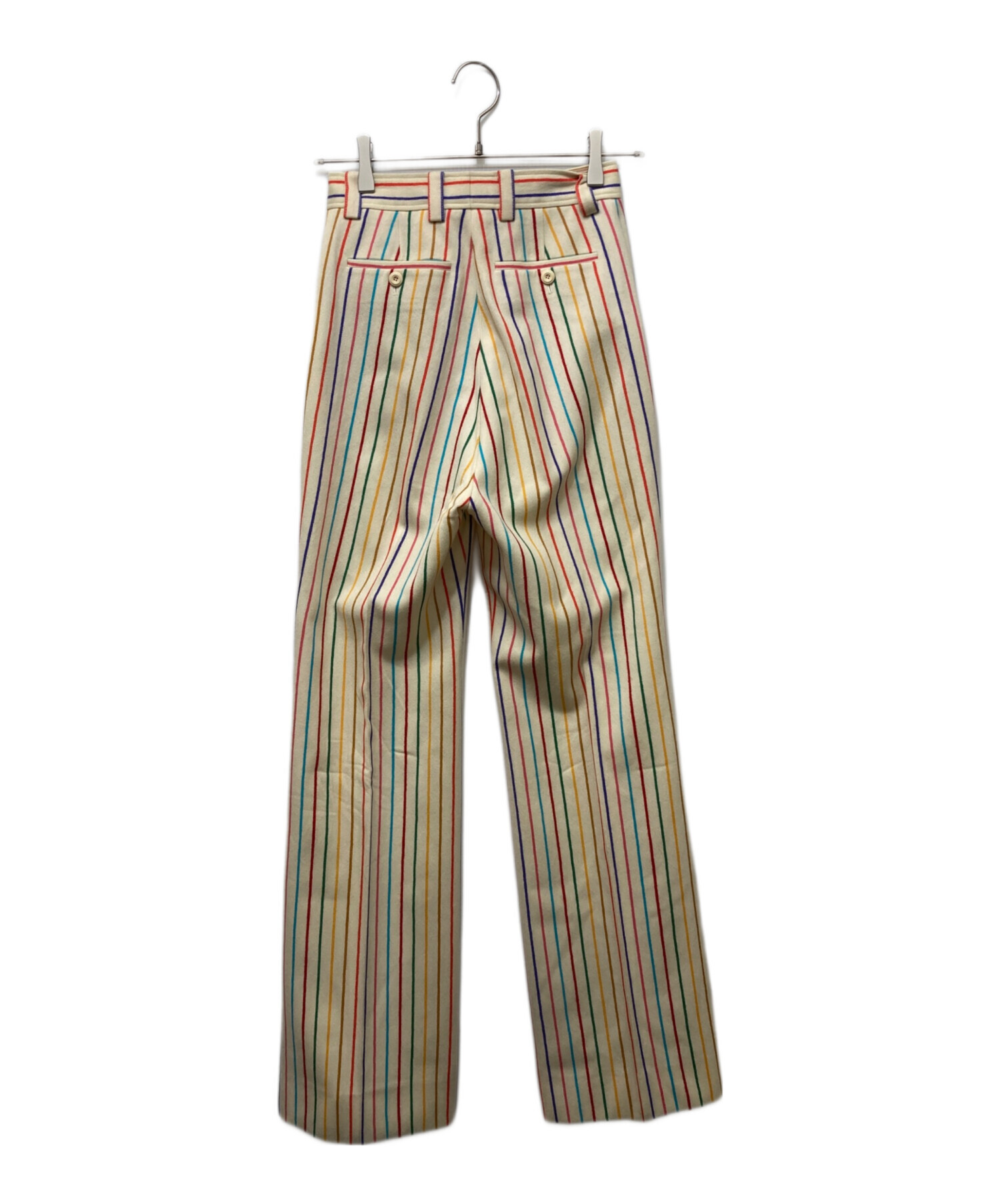 中古・古着通販】GUCCI (グッチ) マルチカラーストライプトラウザー