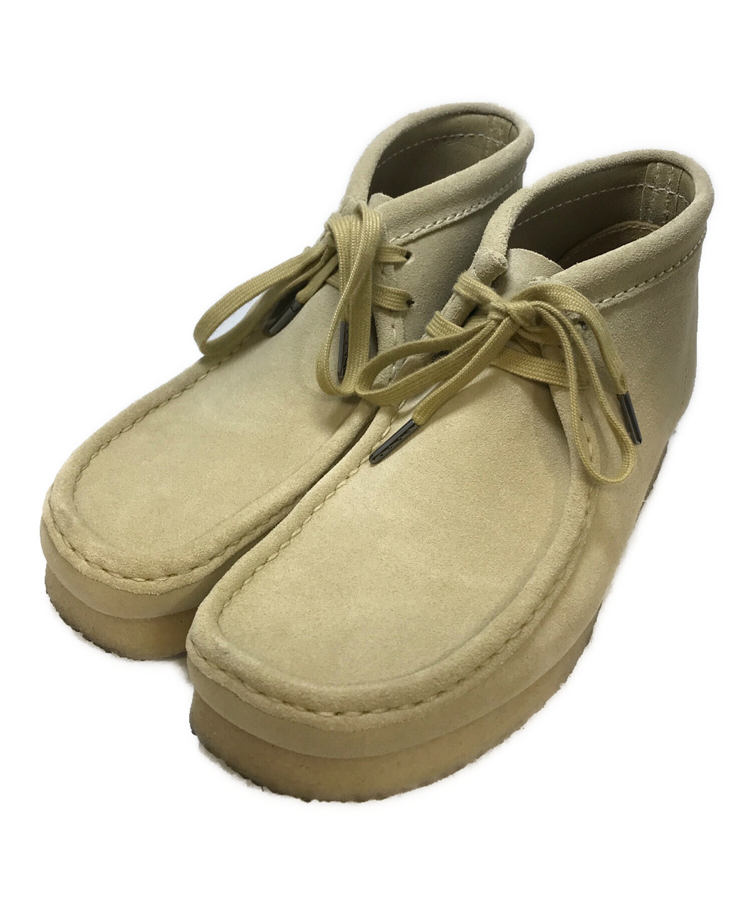 中古・古着通販】CLARKS (クラークス) Wallabee Boot ベージュ サイズ