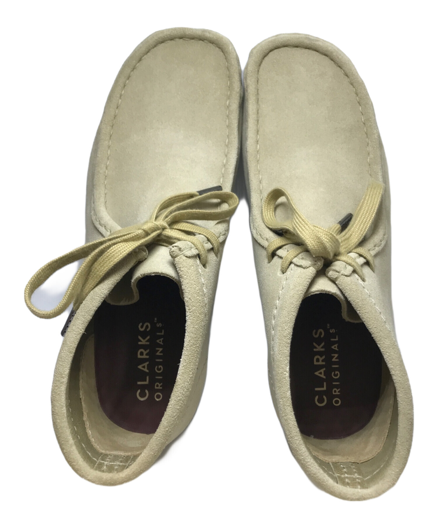 中古・古着通販】CLARKS (クラークス) Wallabee Boot ベージュ サイズ