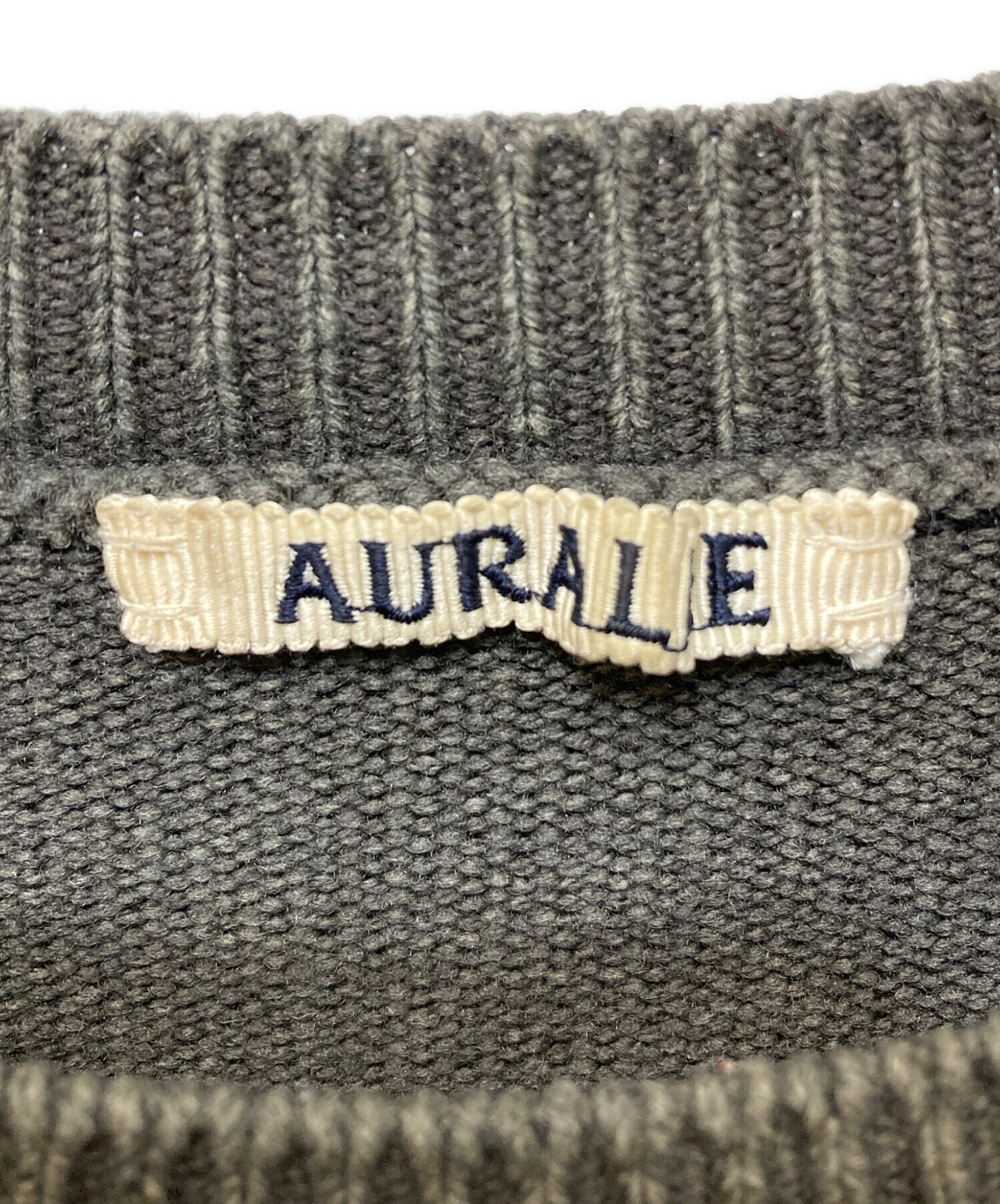 中古・古着通販】AURALEE (オーラリー) FRENCH MERINO STONE WASHED