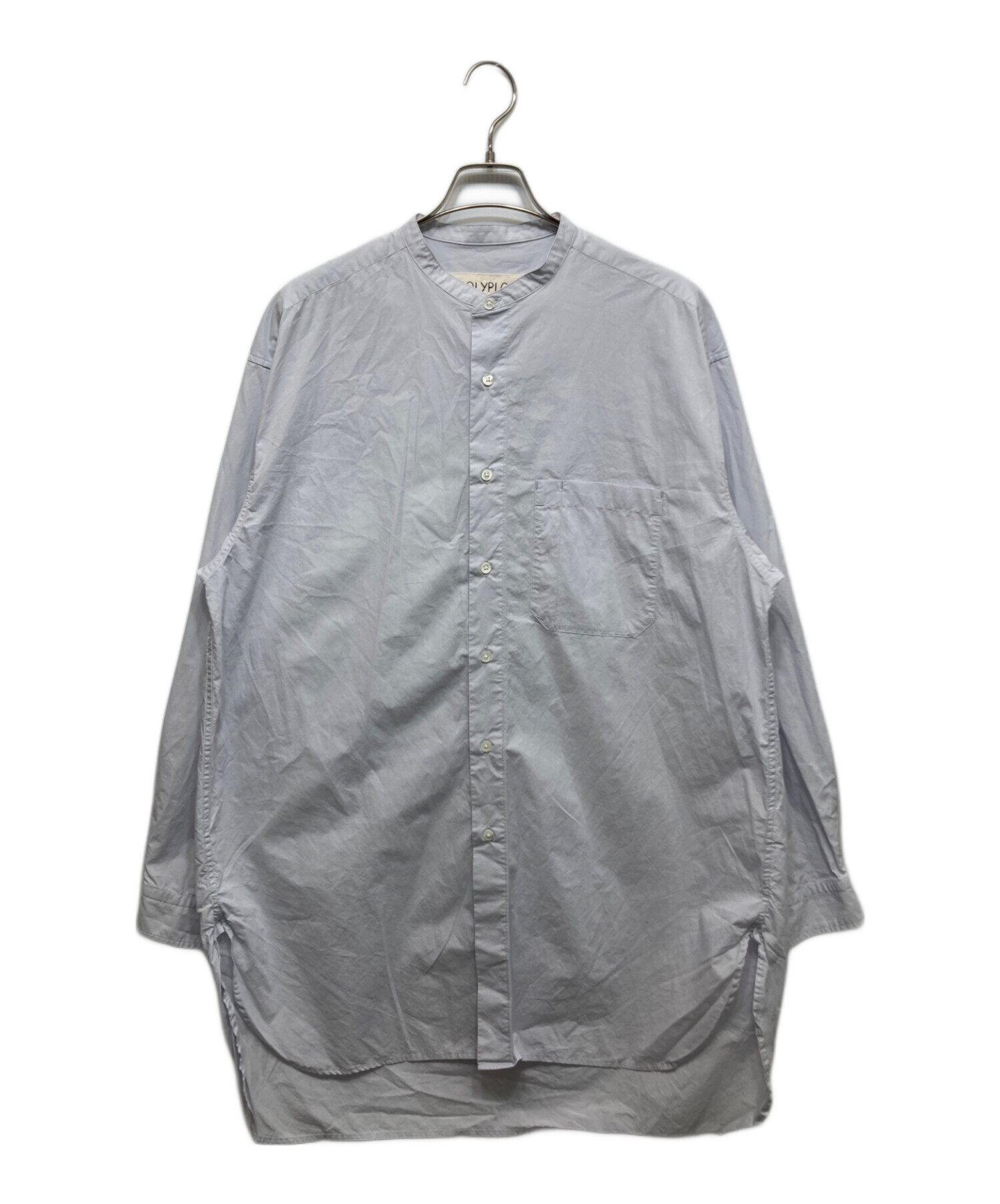 中古・古着通販】POLYPLOID (ポリプロイド) LONG SHIRT グレー サイズ