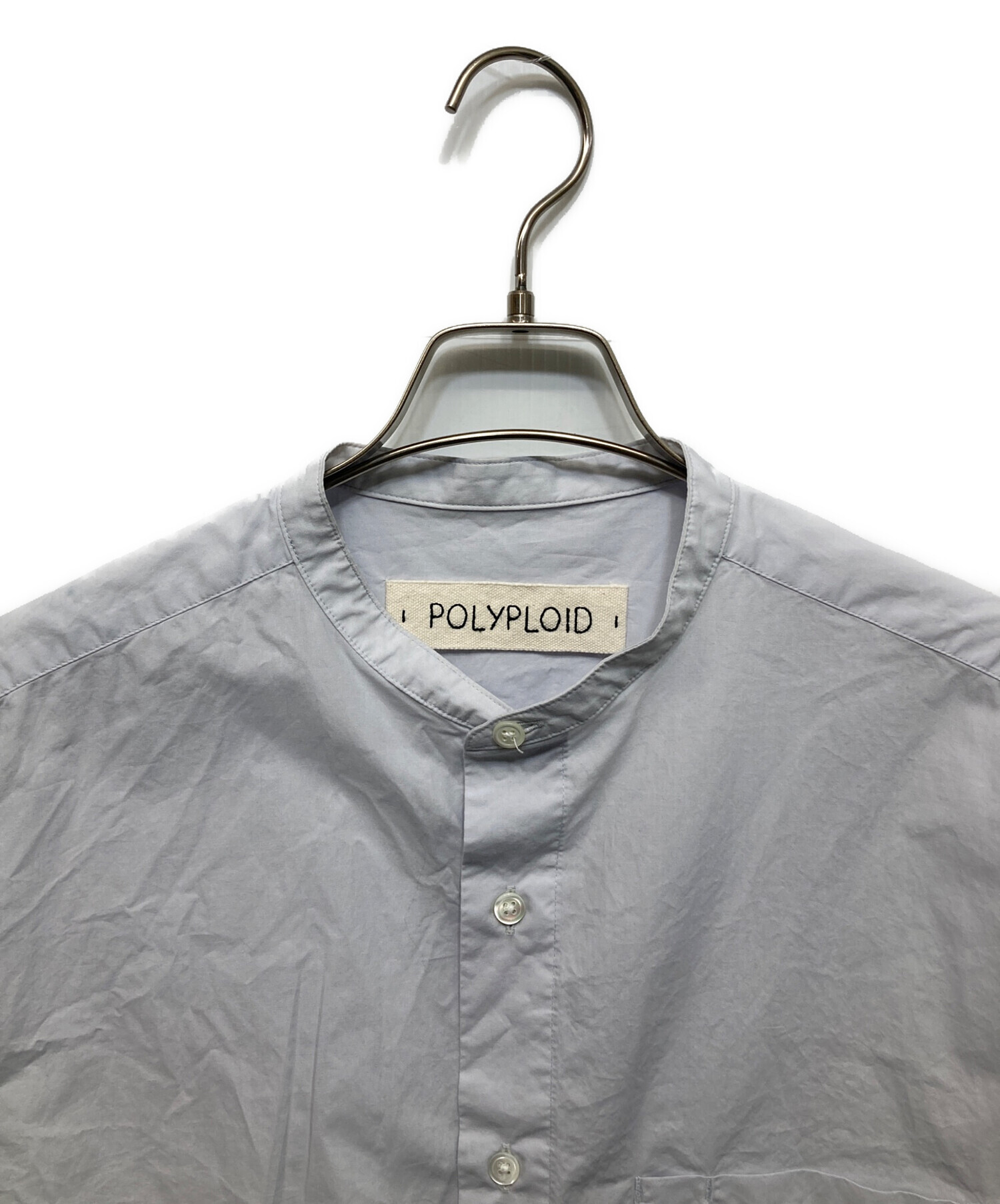 中古・古着通販】POLYPLOID (ポリプロイド) LONG SHIRT グレー サイズ