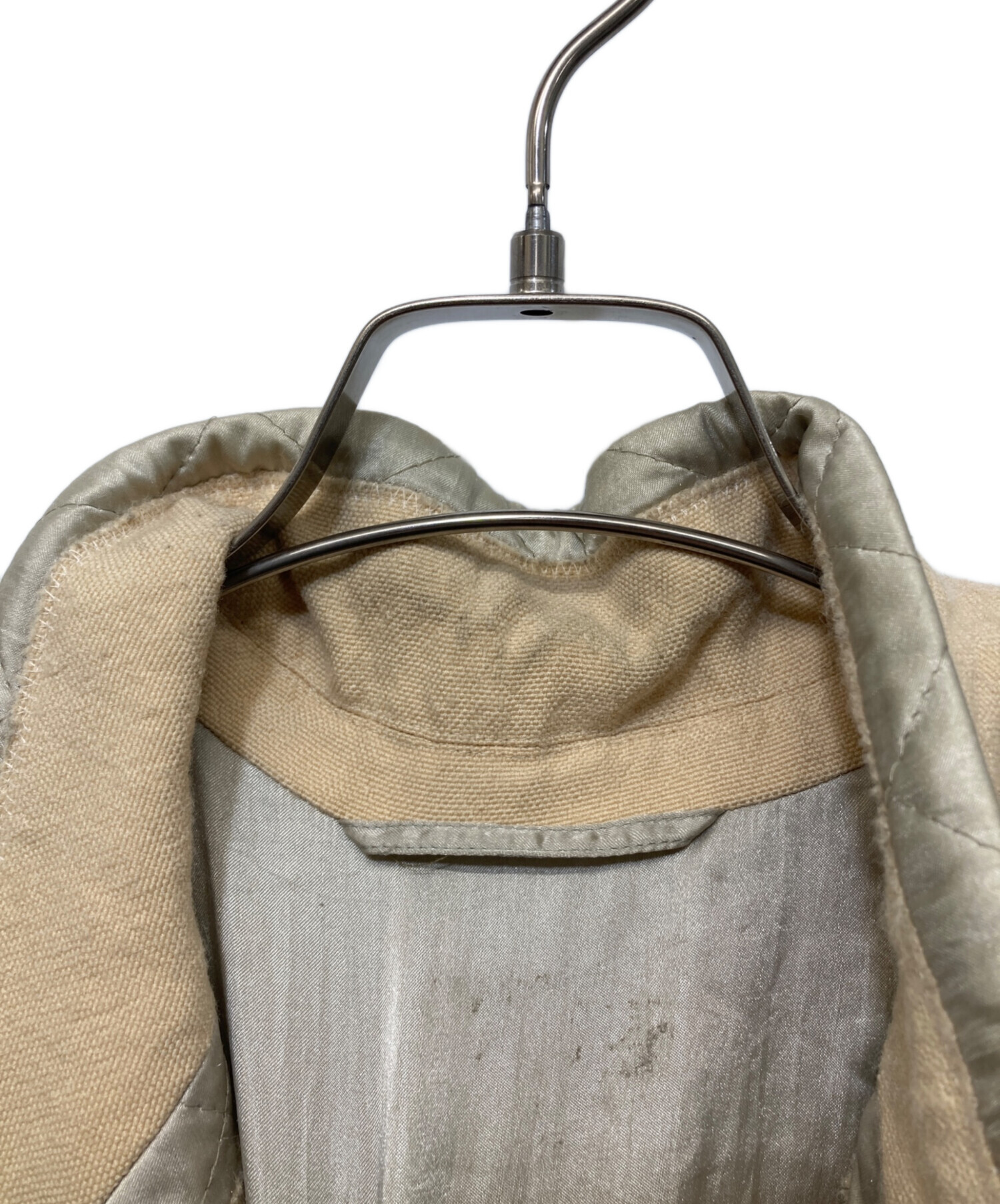 【希少】イッセイミヤケ　ジャケット　ウール　ナイロン　ドッキング　異素材 希少】イッセイミヤケ ジャケット ウール ナイロン ドッキング 異素材