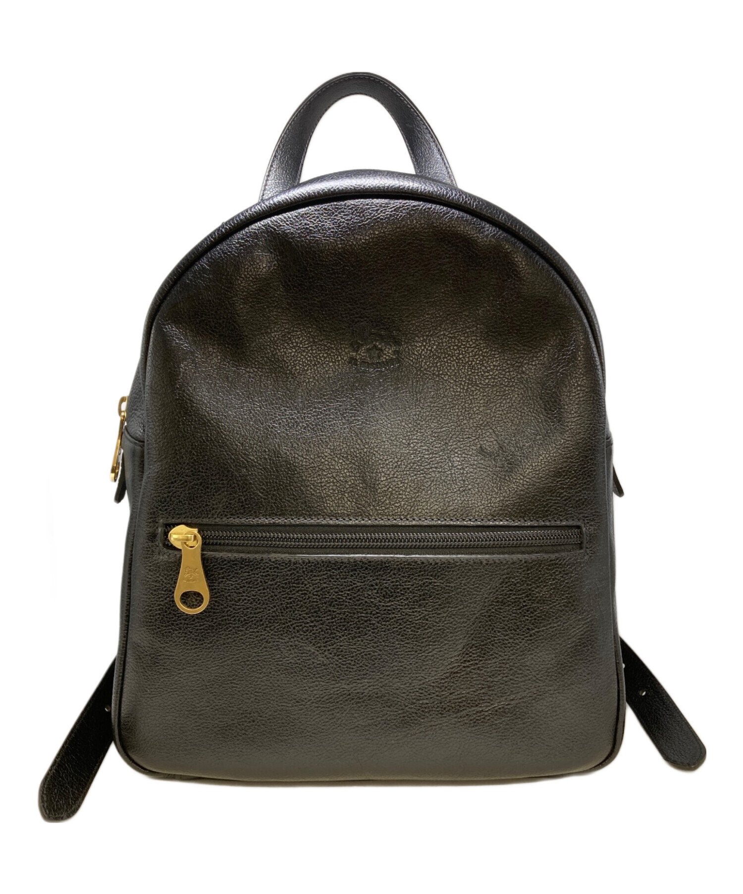 中古・古着通販】IL BISONTE (イル ビゾンテ) レザーバックパック