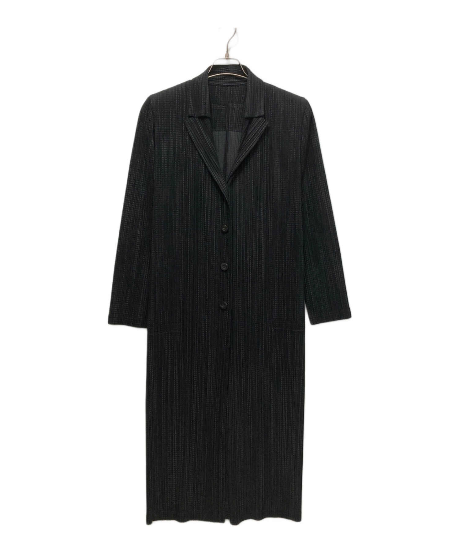 PLEATS PLEASE フード付きプリーツコート PLEATS PLEASE ISSEY MIYAKE - PLEATS PLEASEプリーツプリーズ 希少