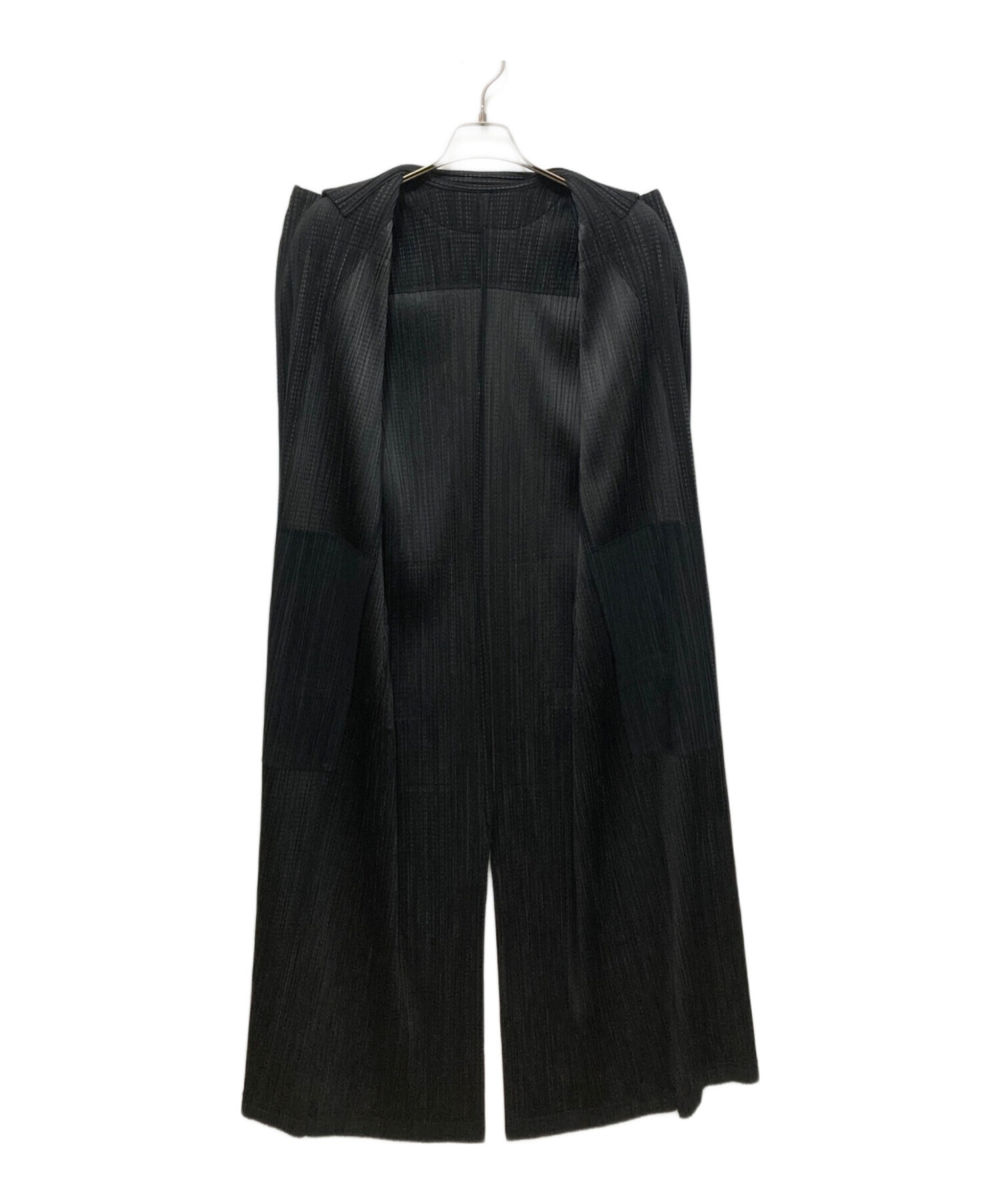 PLEATS PLEASE フード付きプリーツコート PLEATS PLEASE ISSEY MIYAKE - PLEATS PLEASEプリーツプリーズ 希少