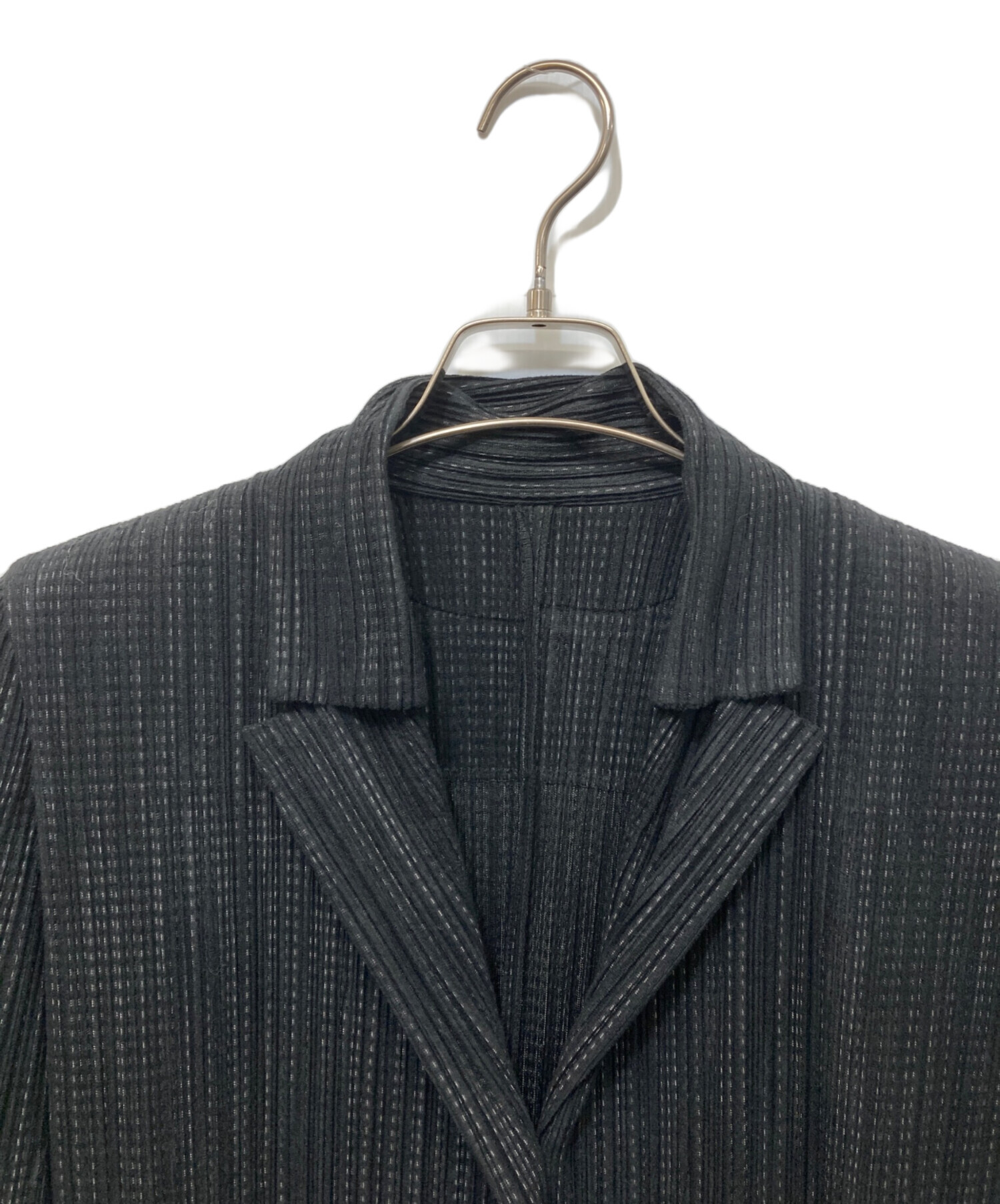 PLEATS PLEASE フード付きプリーツコート PLEATS PLEASE ISSEY MIYAKE - PLEATS PLEASEプリーツプリーズ 希少