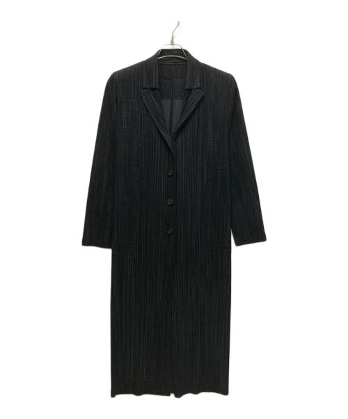 PLEATS PLEASE フード付きプリーツコート PLEATS PLEASE ISSEY MIYAKE - PLEATS PLEASEプリーツプリーズ 希少