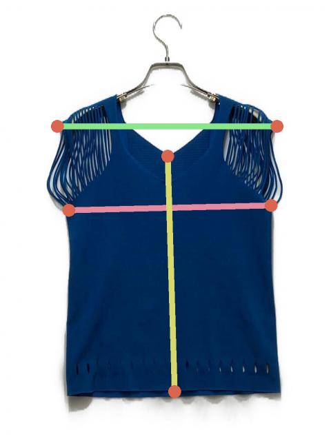 中古・古着通販】ISSEY MIYAKE (イッセイミヤケ) ノースリーブデザイン