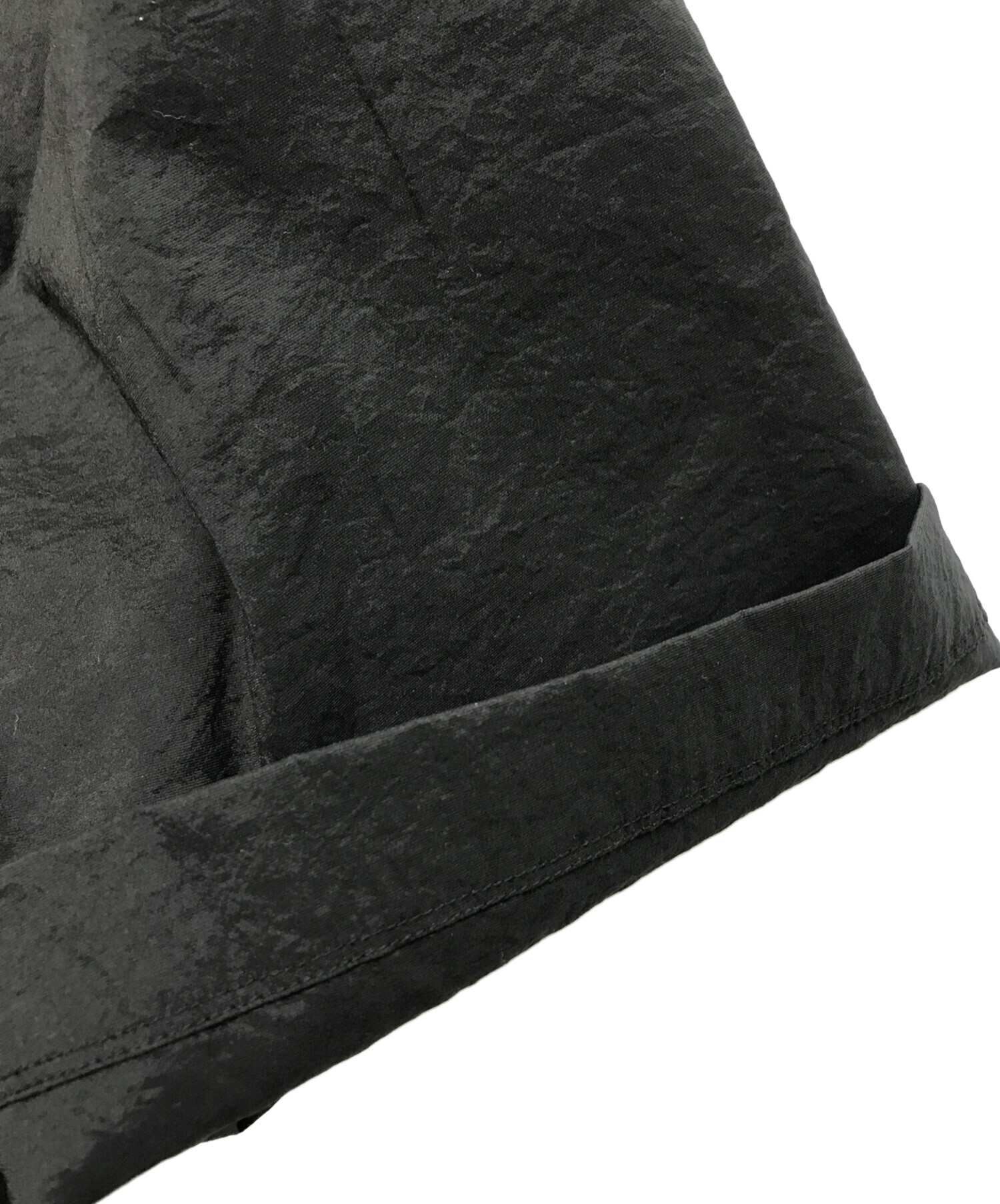 中古・古着通販】TEATORA (テアトラ) CAPSULESNAP SHIRT S/S ブラック