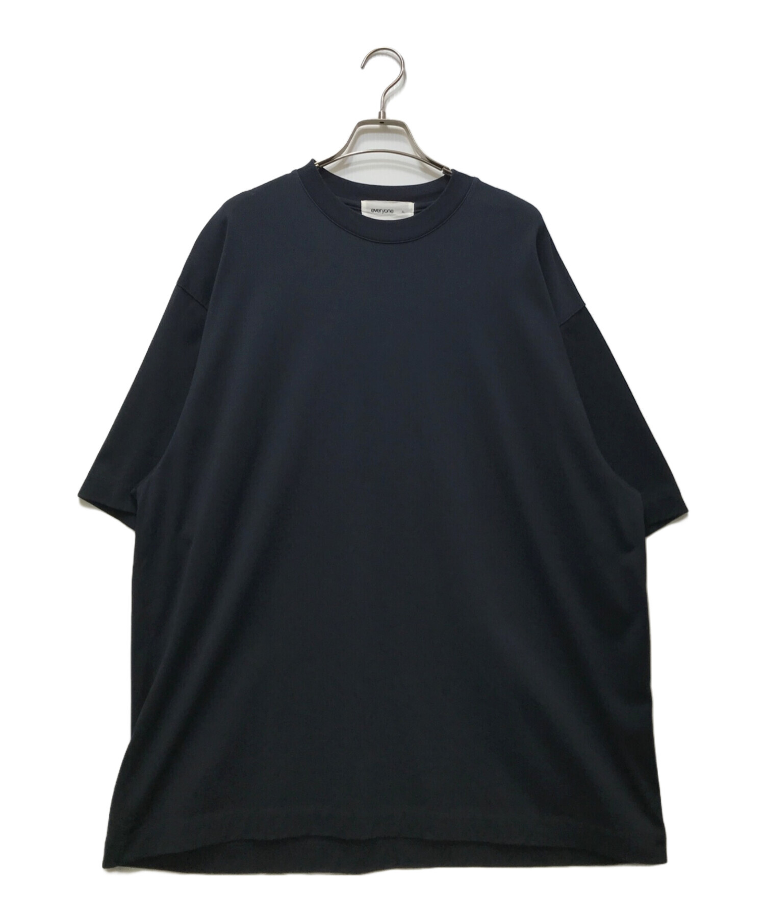 everyone Tシャツ ネイビー Sサイズ 中古・古着通販】everyone (エブリワン) Tシャツ ネイビー サイズ:XL