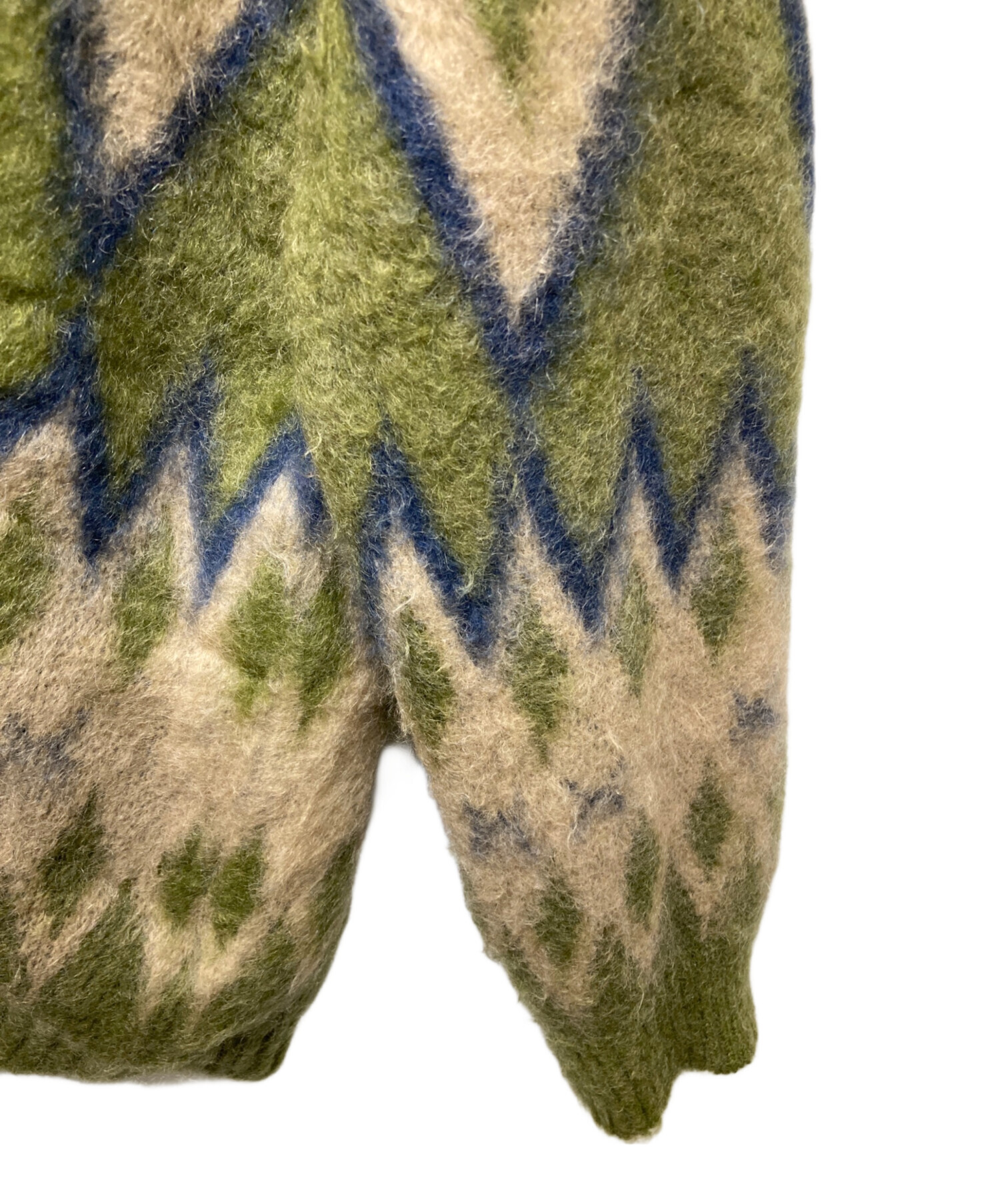 中古・古着通販】Needles (ニードルズ) ダイヤモンドモヘア