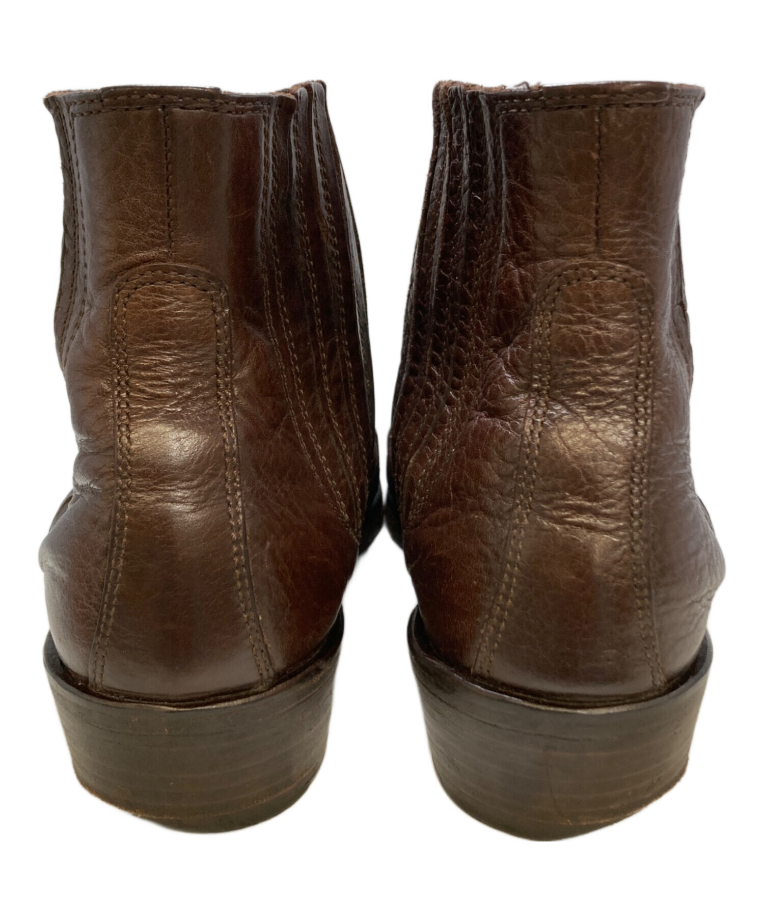 中古・古着通販】LEMAIRE (ルメール) CHELSEA BOOTS ブラウン サイズ