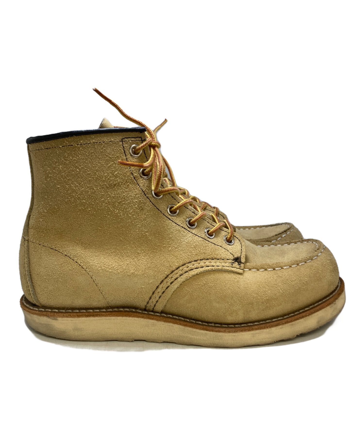 90s RED WING モックトゥ スエード ブーツ ベージュ 中古・古着通販】RED WING (レッドウィング) 6インチクラシック