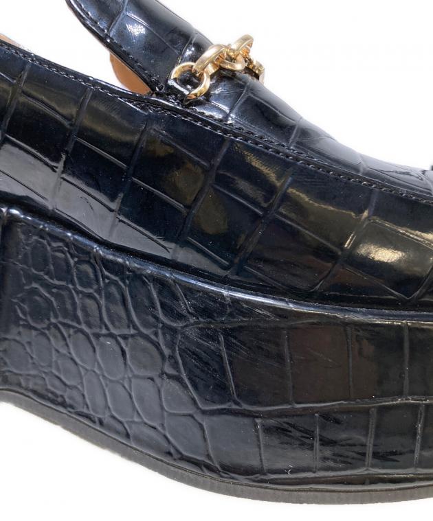 中古・古着通販】Ganni (ガニー) Patent Croco Butterfly Chain