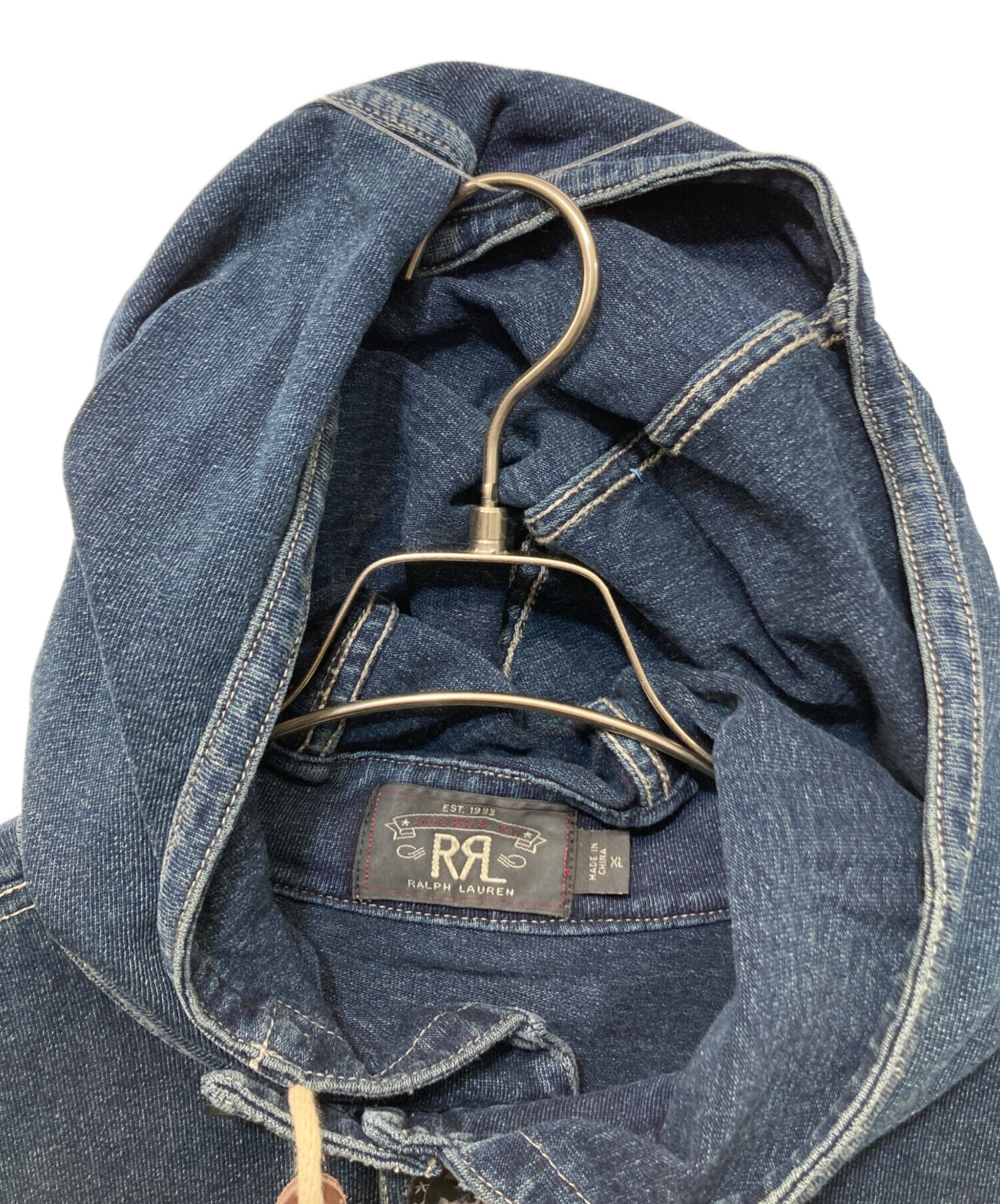 中古・古着通販】RRL (ダブルアールエル) インディゴスウェット 