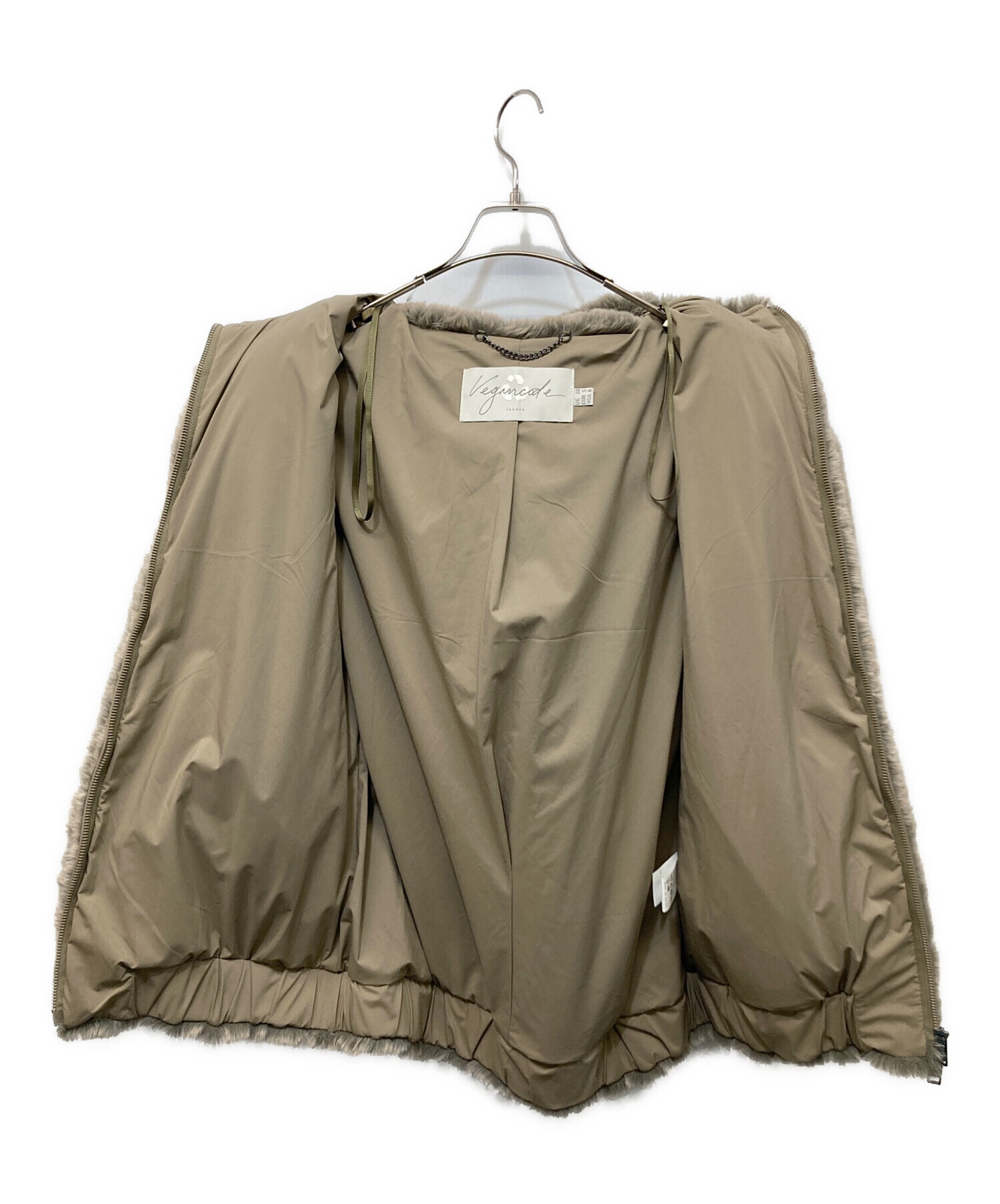 中古・古着通販】VEGANCODE (ヴィーガンコード) FAUX FUR ブルゾン