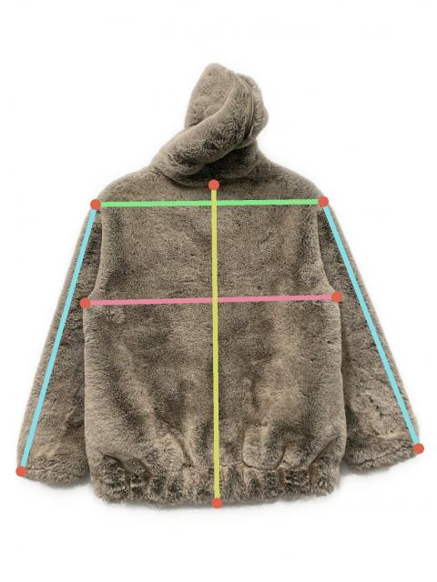 中古・古着通販】VEGANCODE (ヴィーガンコード) FAUX FUR ブルゾン