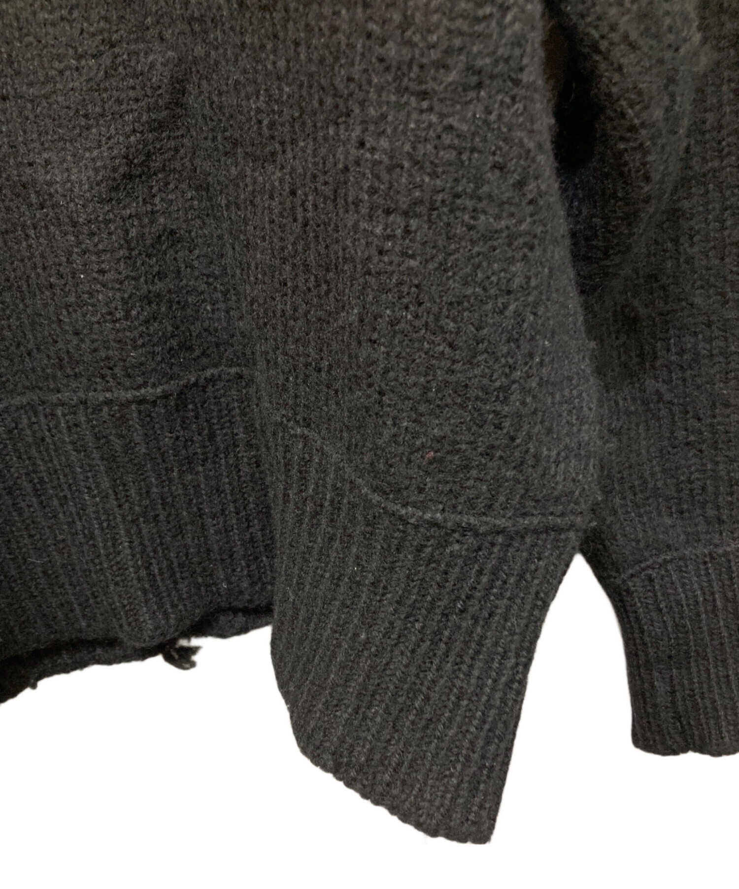 中古・古着通販】AVIREX 7522 (アヴィレックス) COMMAND KNIT “BLACK