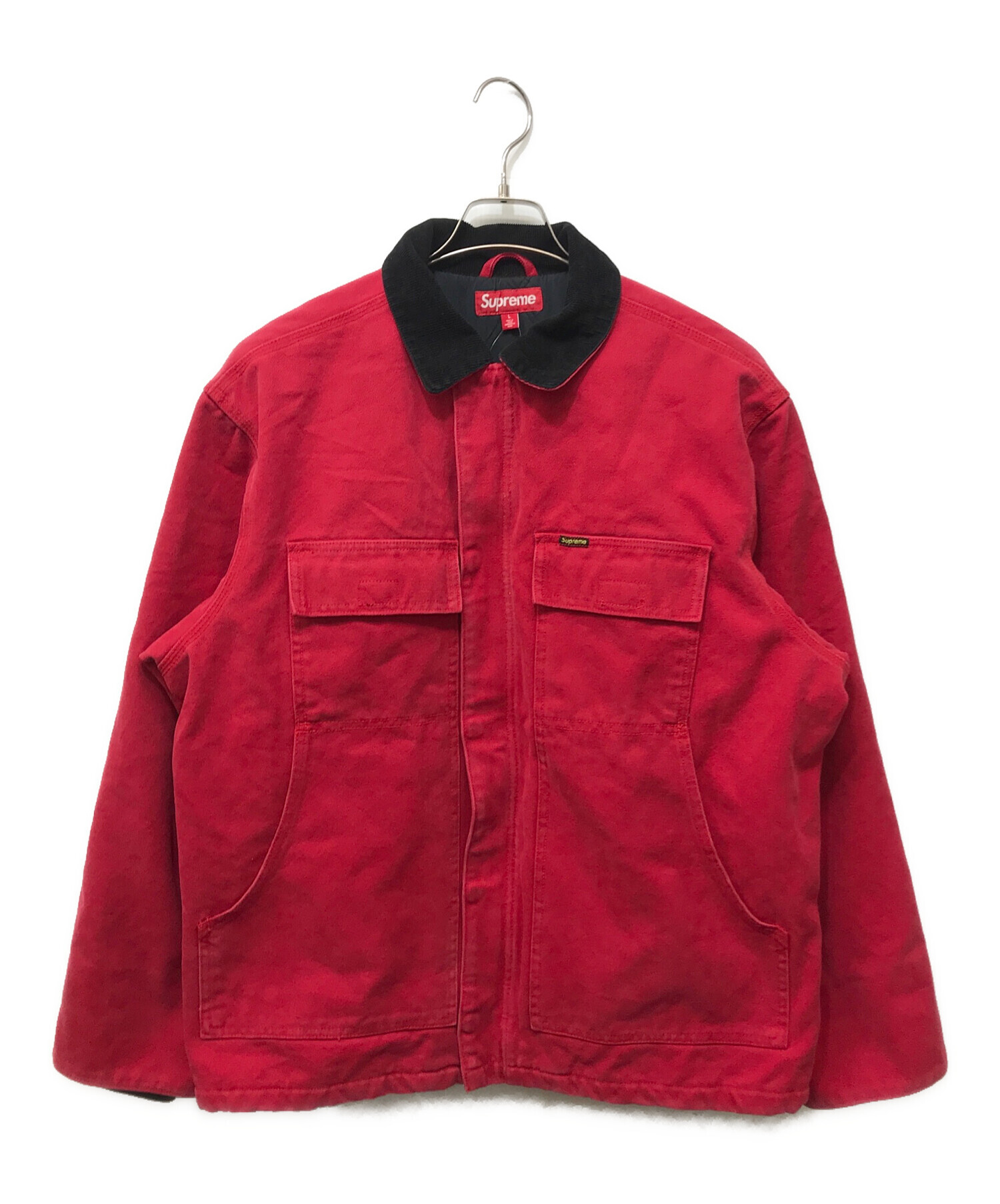 【fujibaba 】Supreme Old English Canvas Supreme Old English Canvas Work Jacket - メルカリ