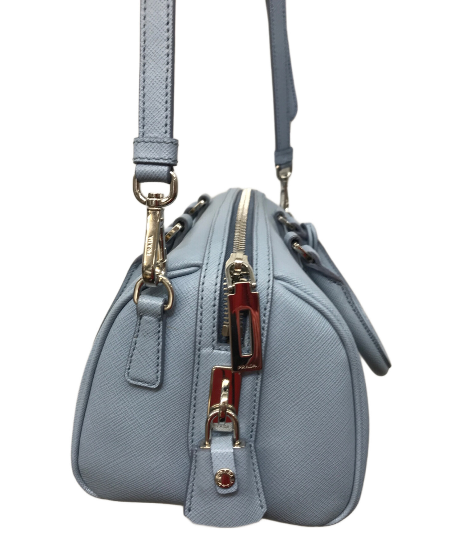 中古・古着通販】PRADA (プラダ) サフィアーノ 2WAYミニボストンバッグ