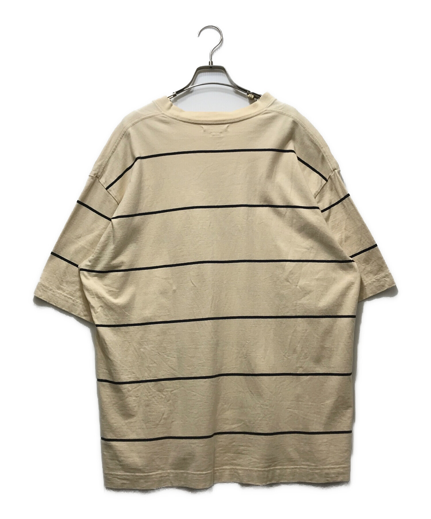 中古・古着通販】blurhms (ブラームス) C/NAPP Border Plain Tee