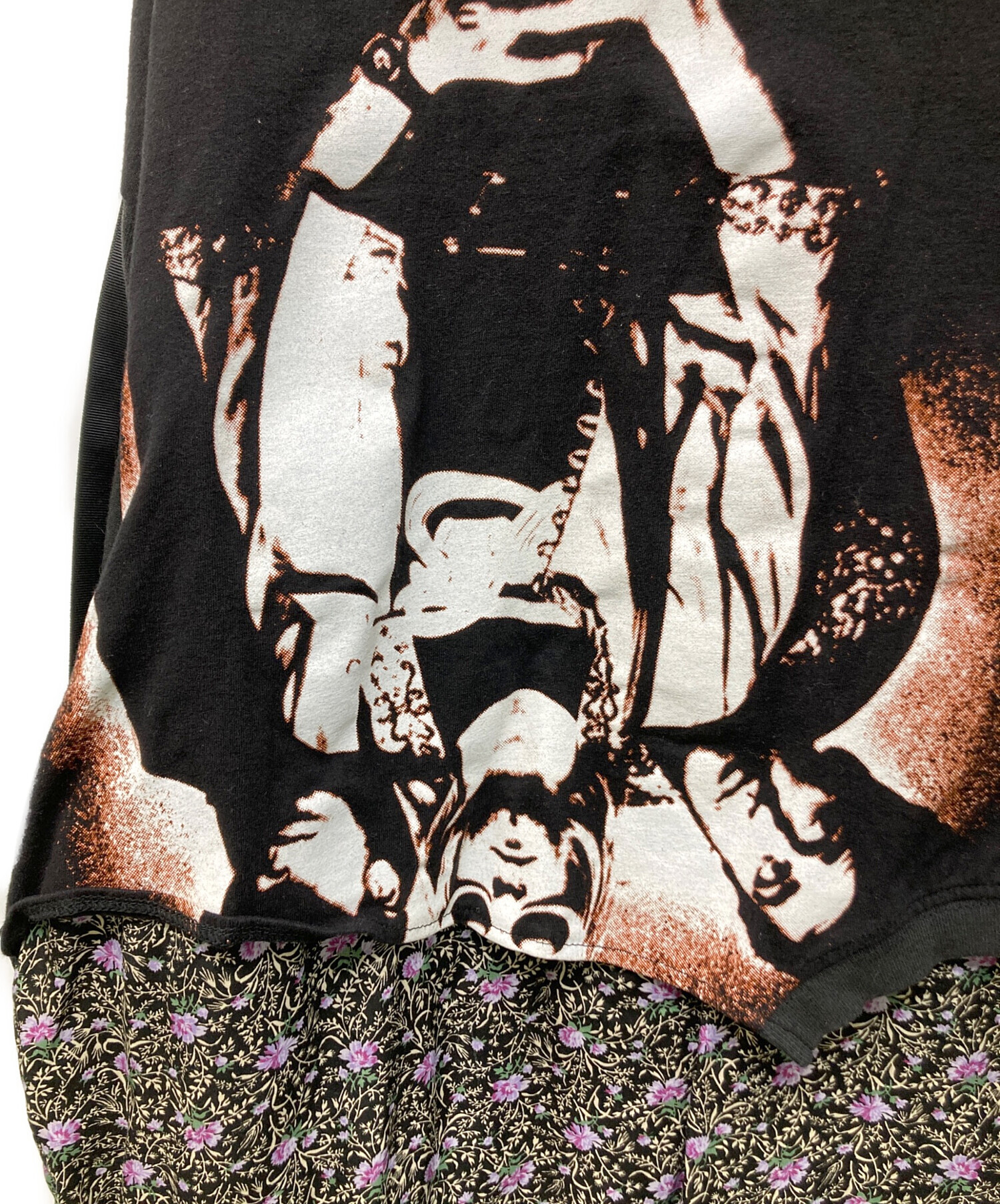 中古・古着通販】KIDILL (キディル) PUNK LONG SLEEVE SHIRT ブラック