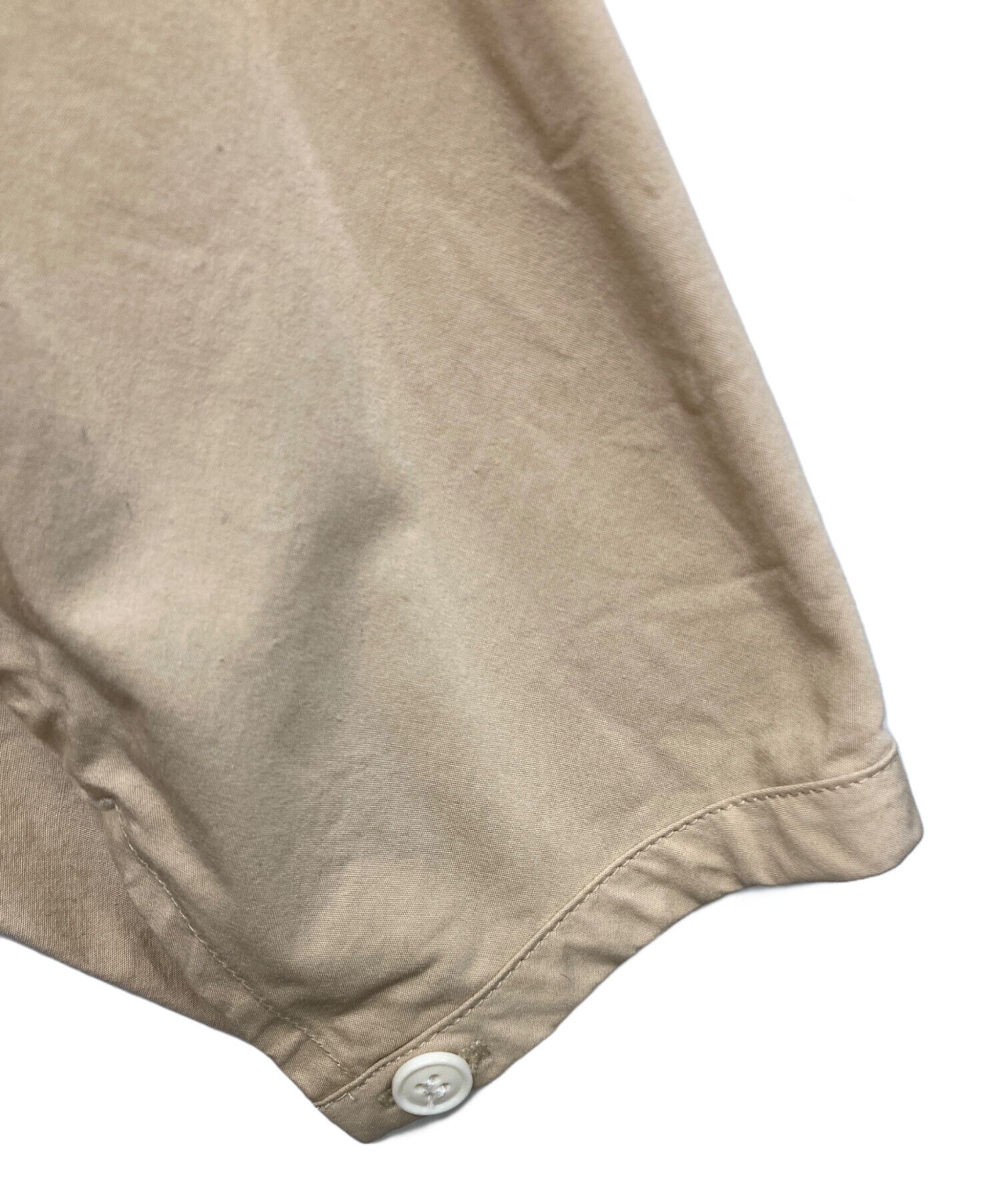 中古・古着通販】nonnotte (ノノット) Draping Seamless Collar Shirt