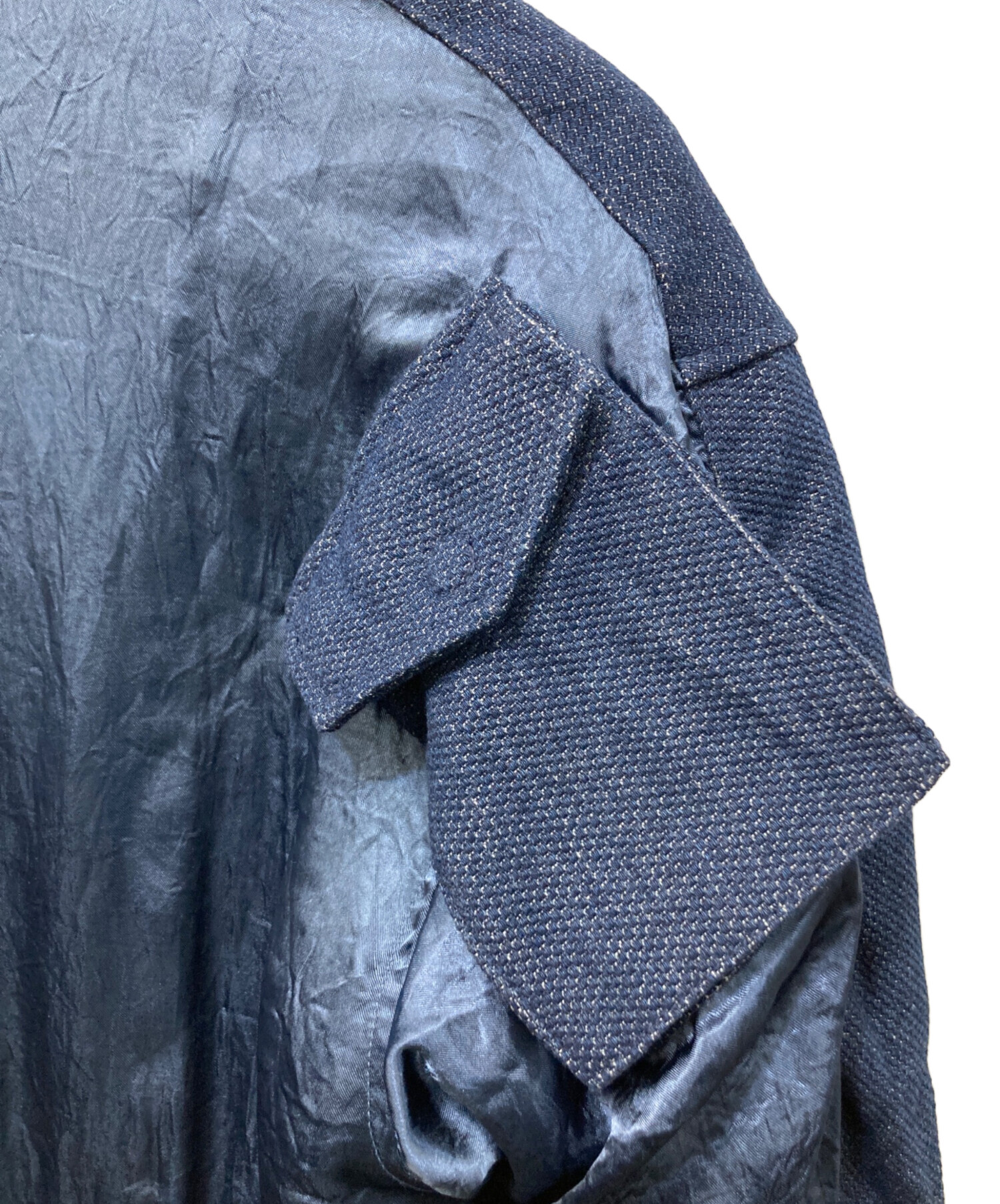 中古・古着通販】MERELY MADE (メアリーメイド) 切替ジップジャケット