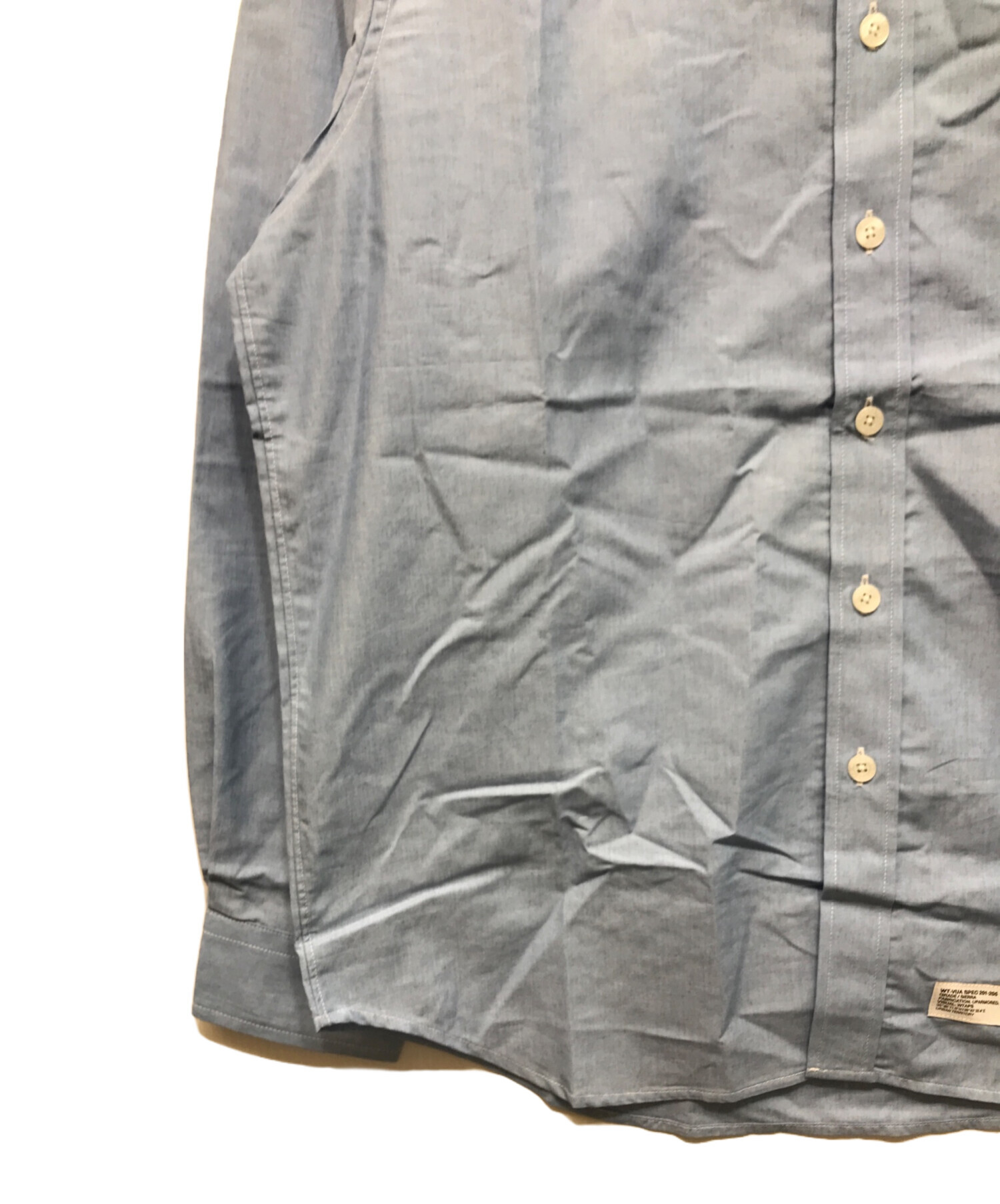 中古・古着通販】WTAPS (ダブルタップス) COOLMAX シャンブレーシャツ